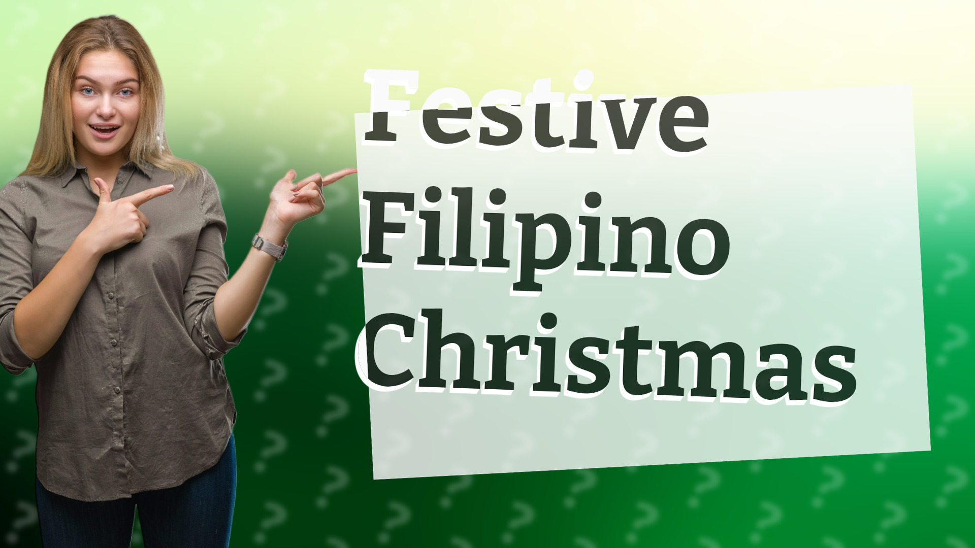 Festive Filipino Christmas