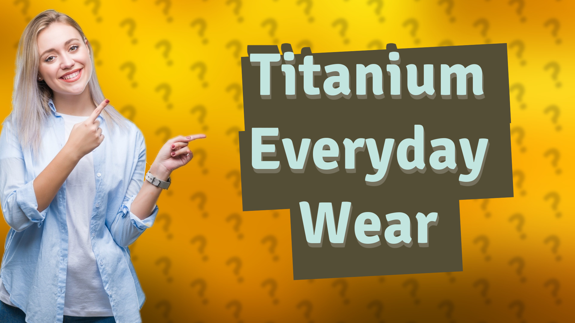 Titanium Everyday Wear
