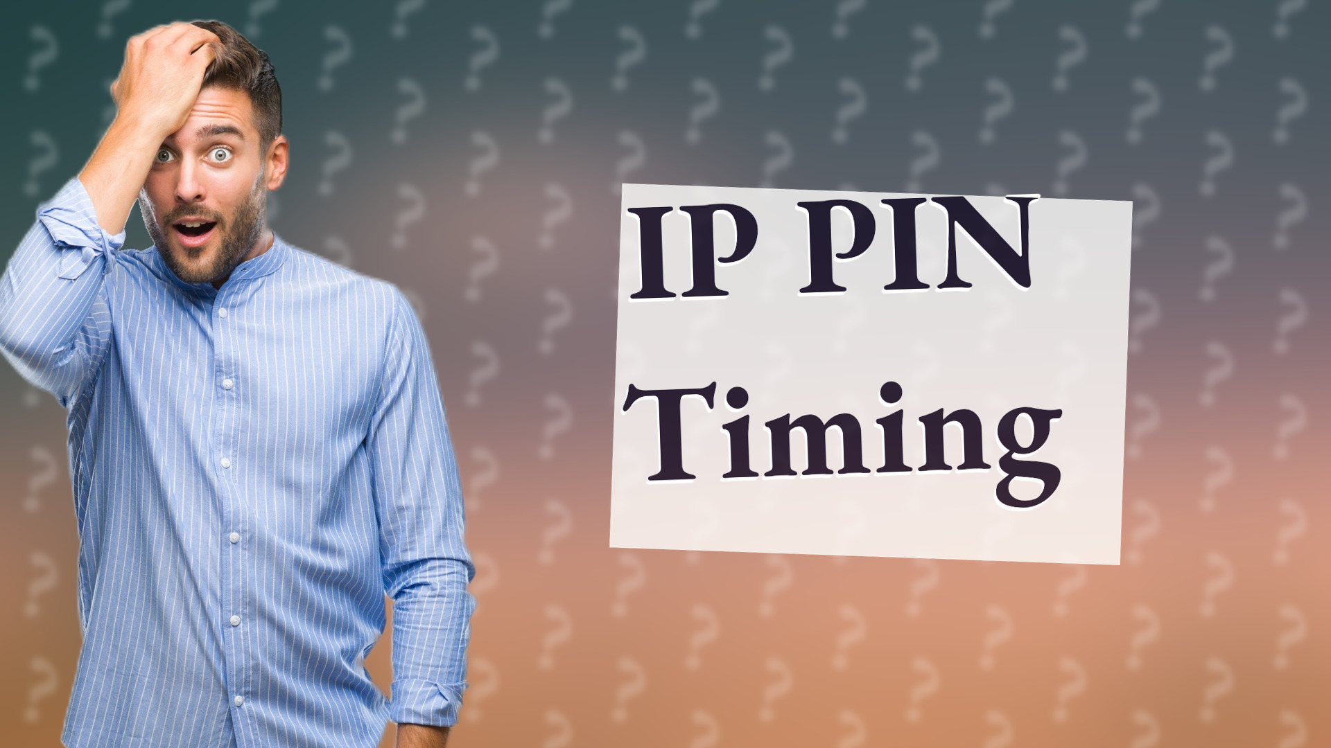 IP PIN Timing