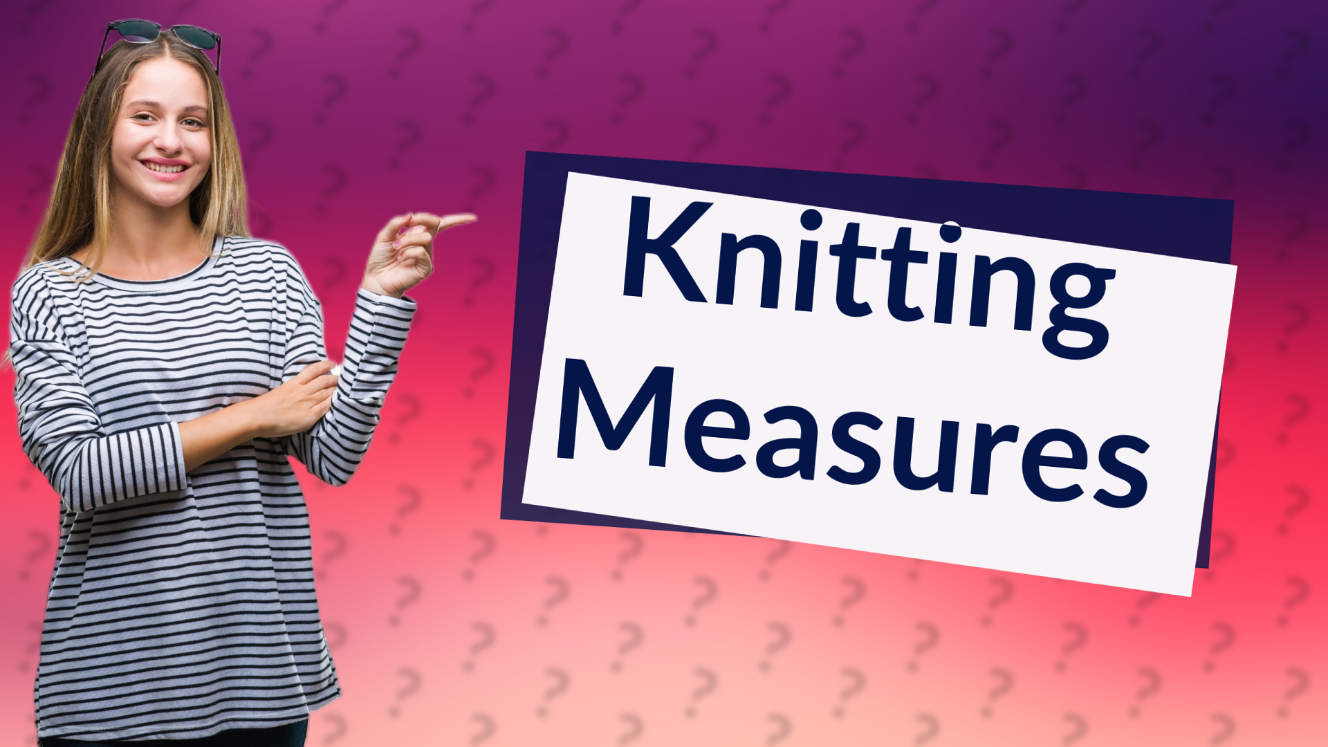 Knitting Measures
