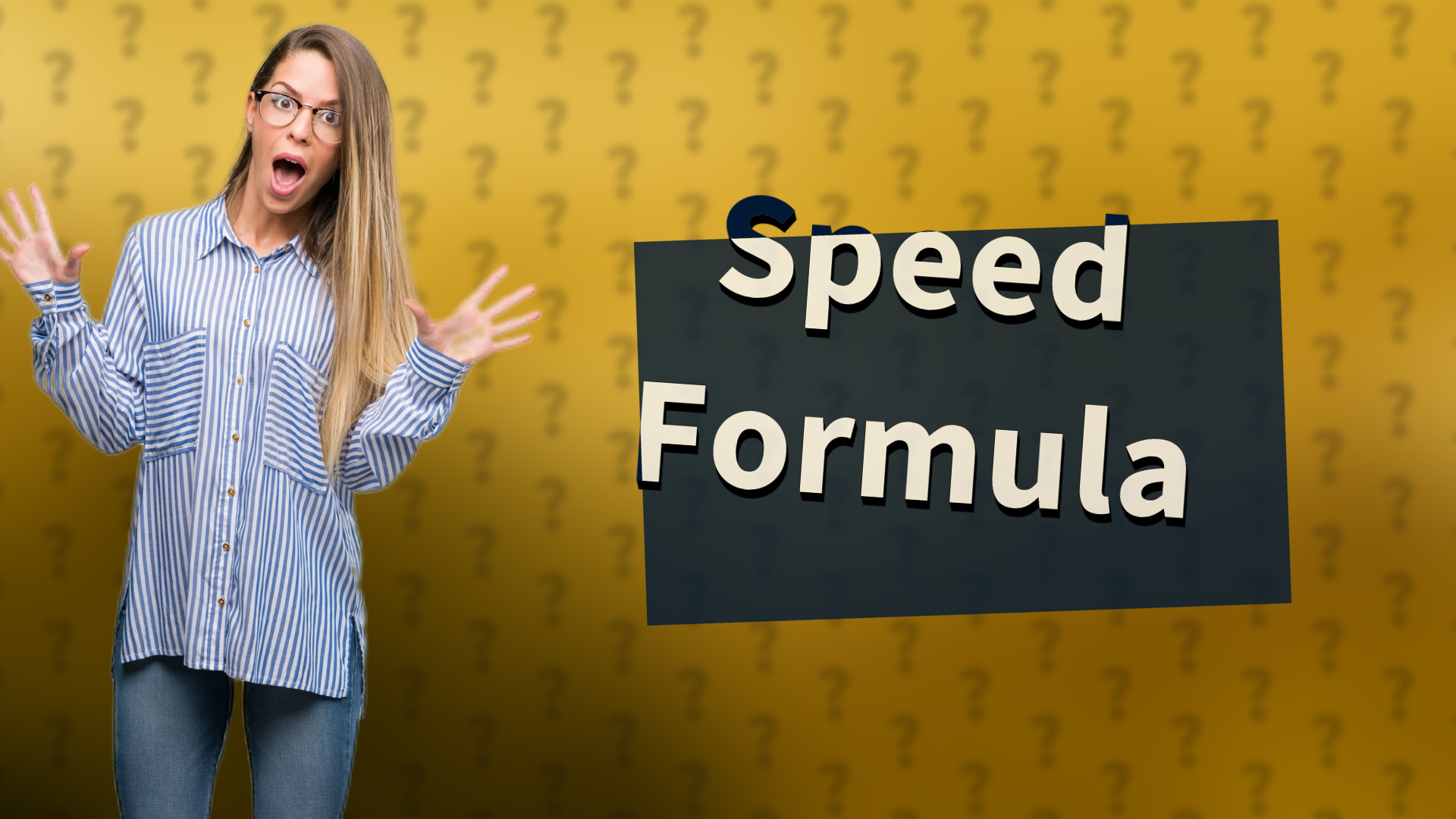 Speed Formula