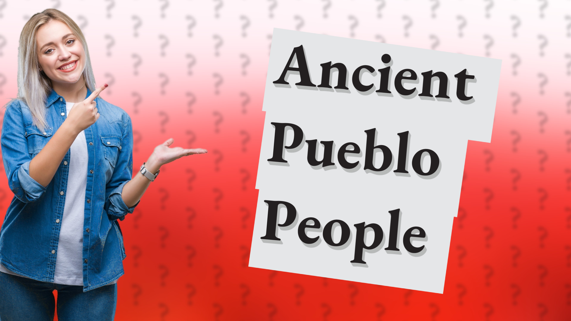 Ancient Pueblo People