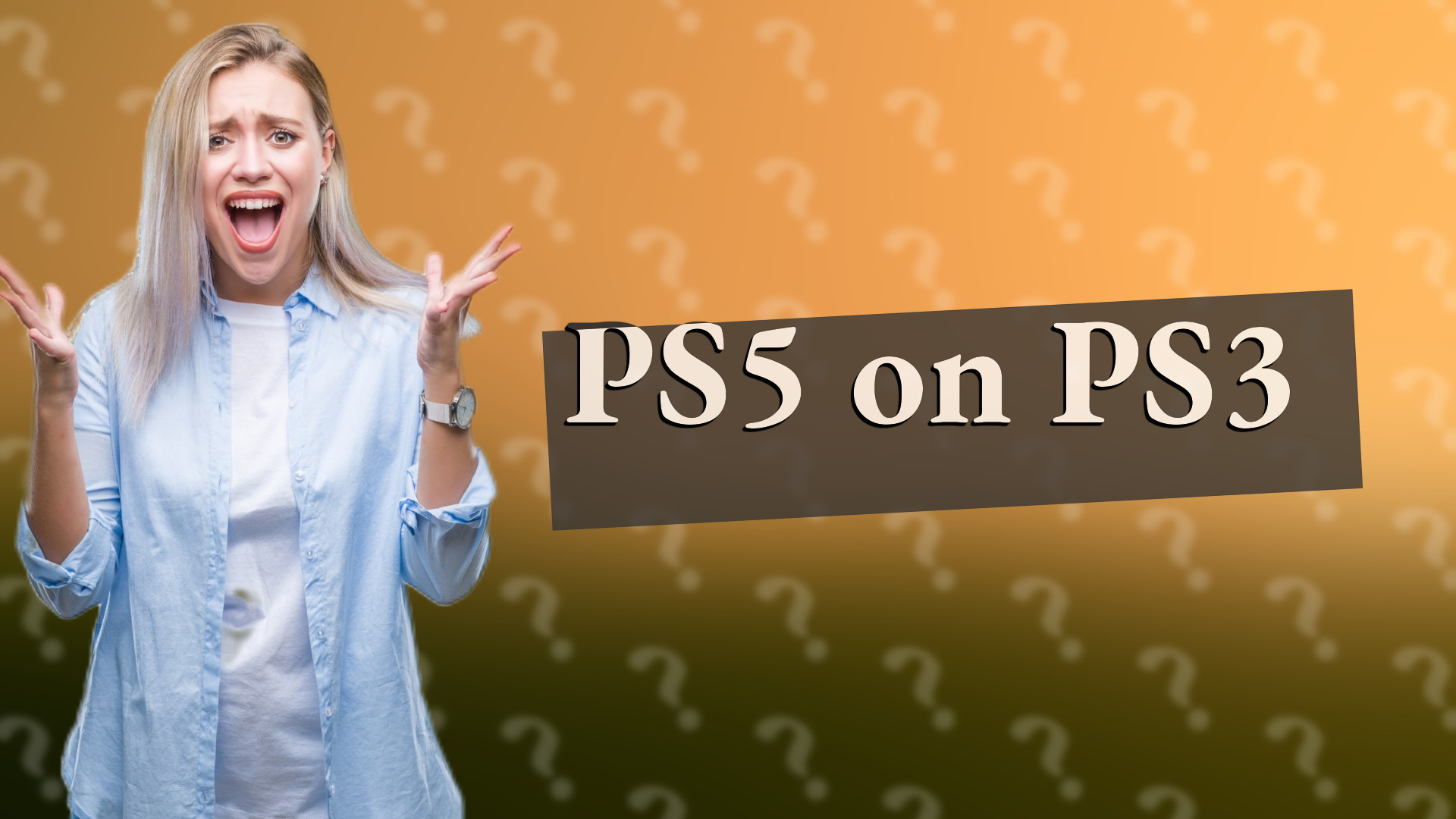 PS5 on PS3