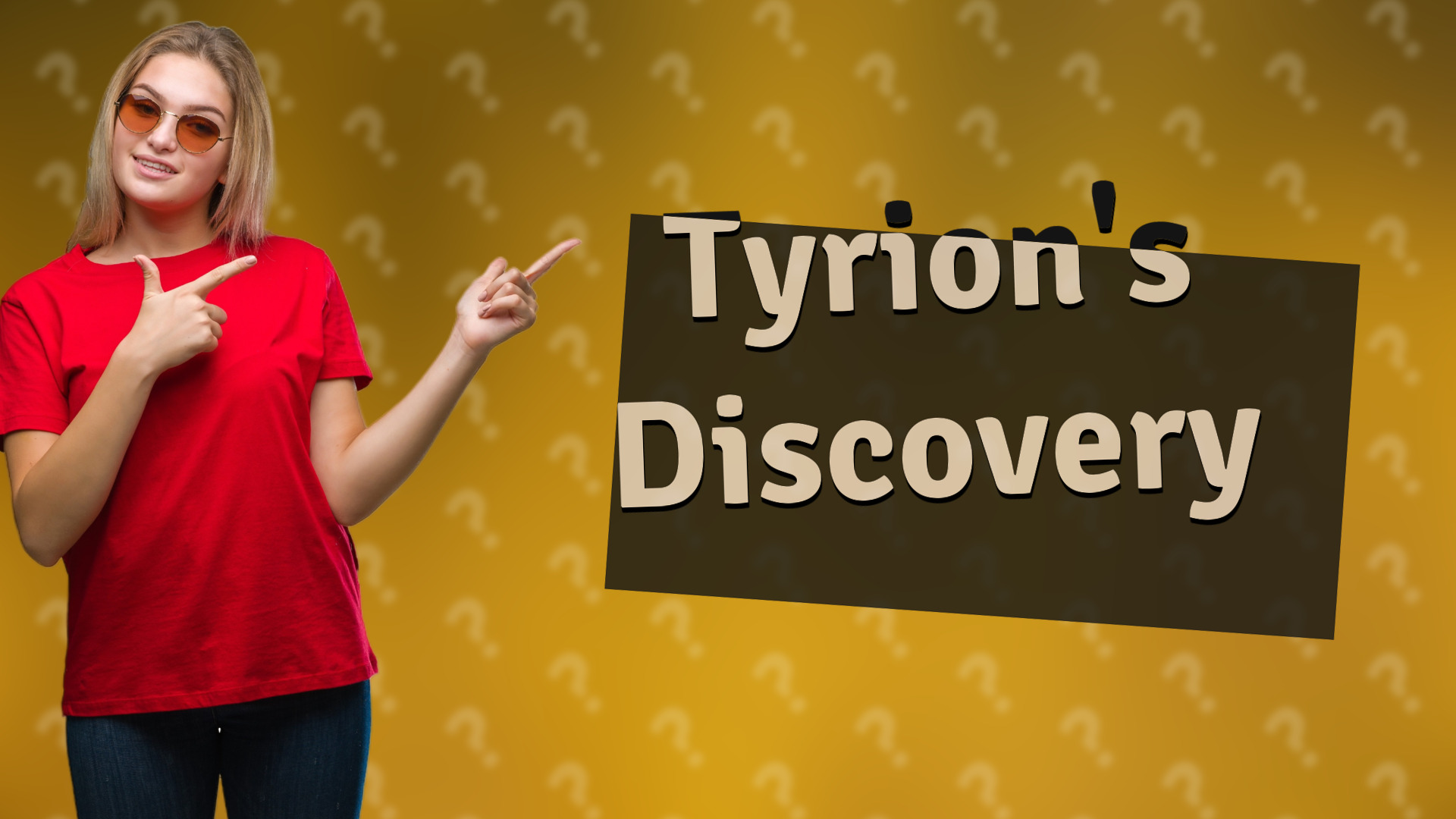 Tyrion's Discovery