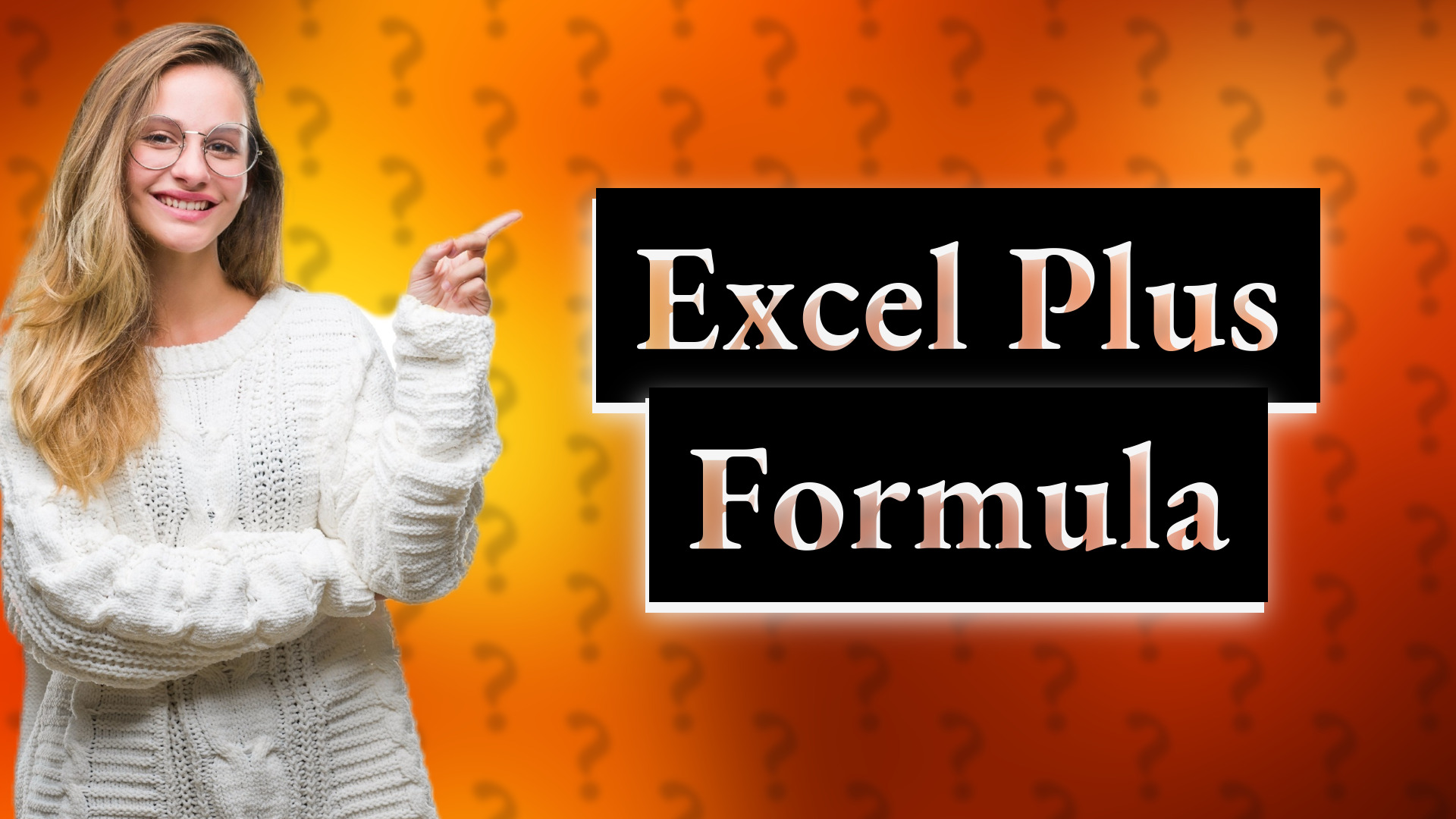 Excel Plus Formula