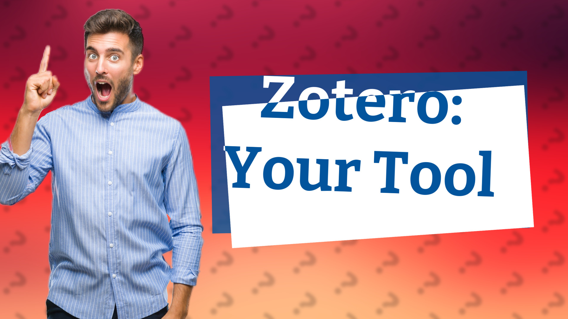 Zotero: Your Tool