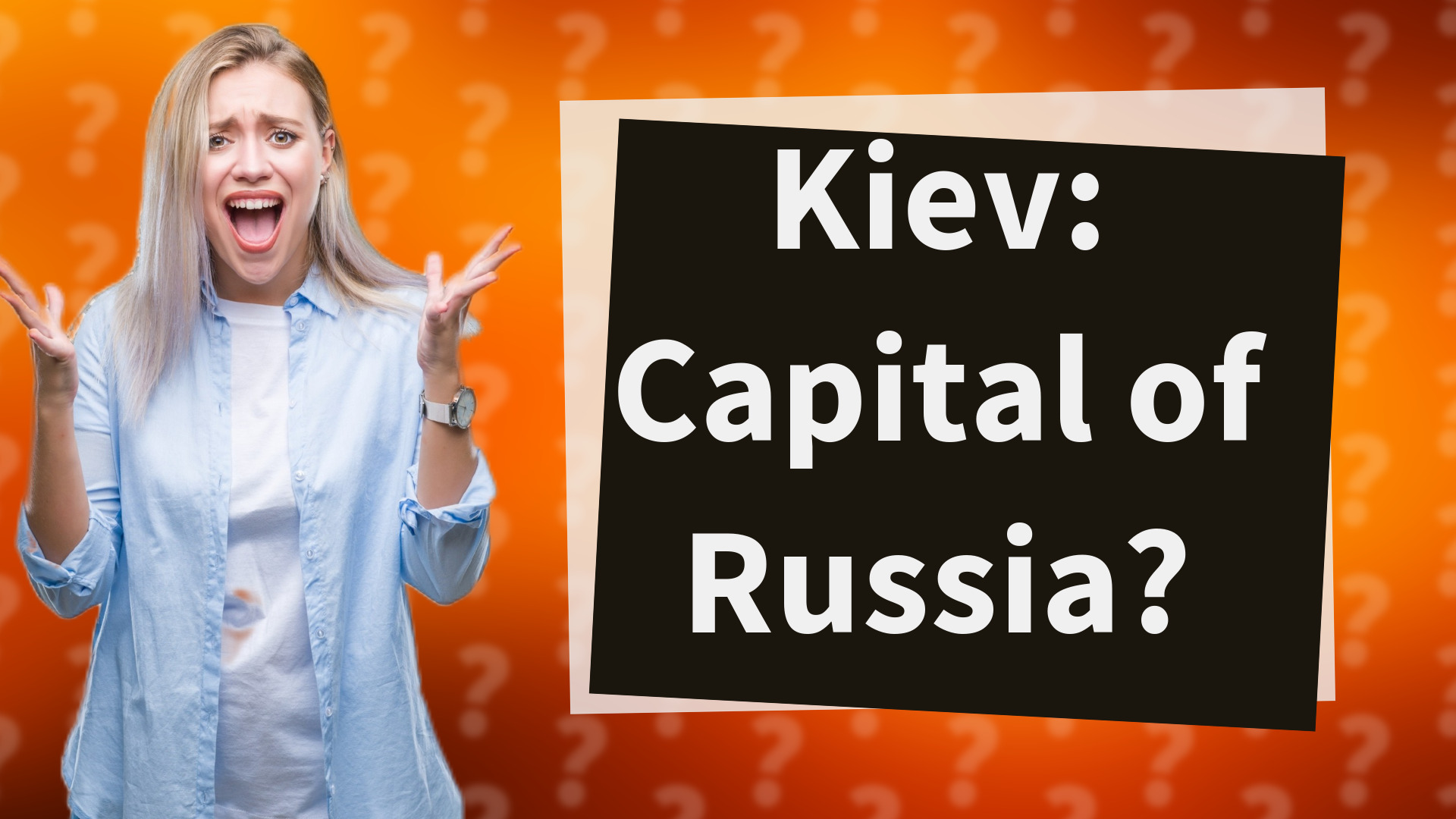 Kiev: Capital of Russia?