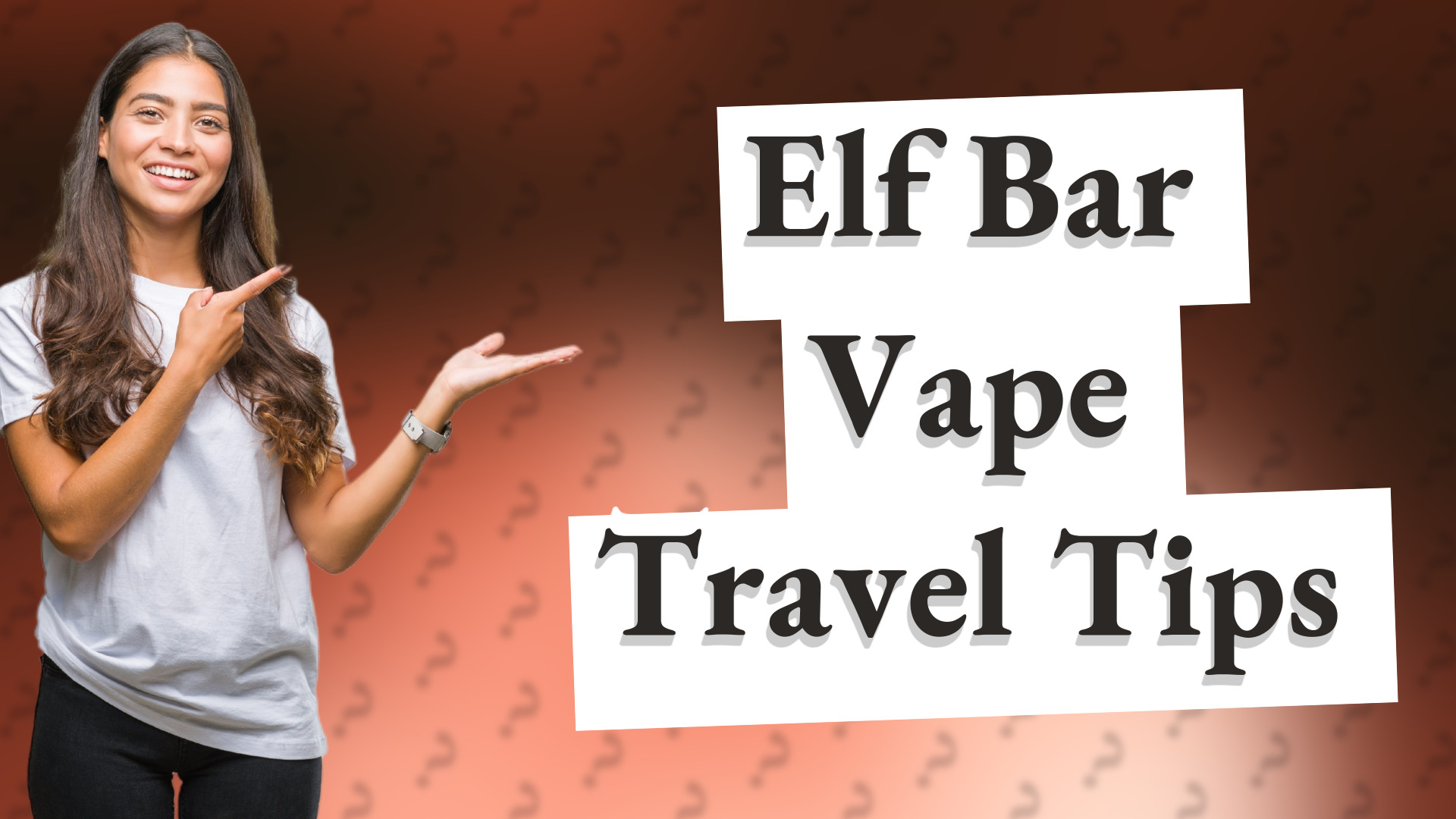 Elf Bar Vape Travel Tips