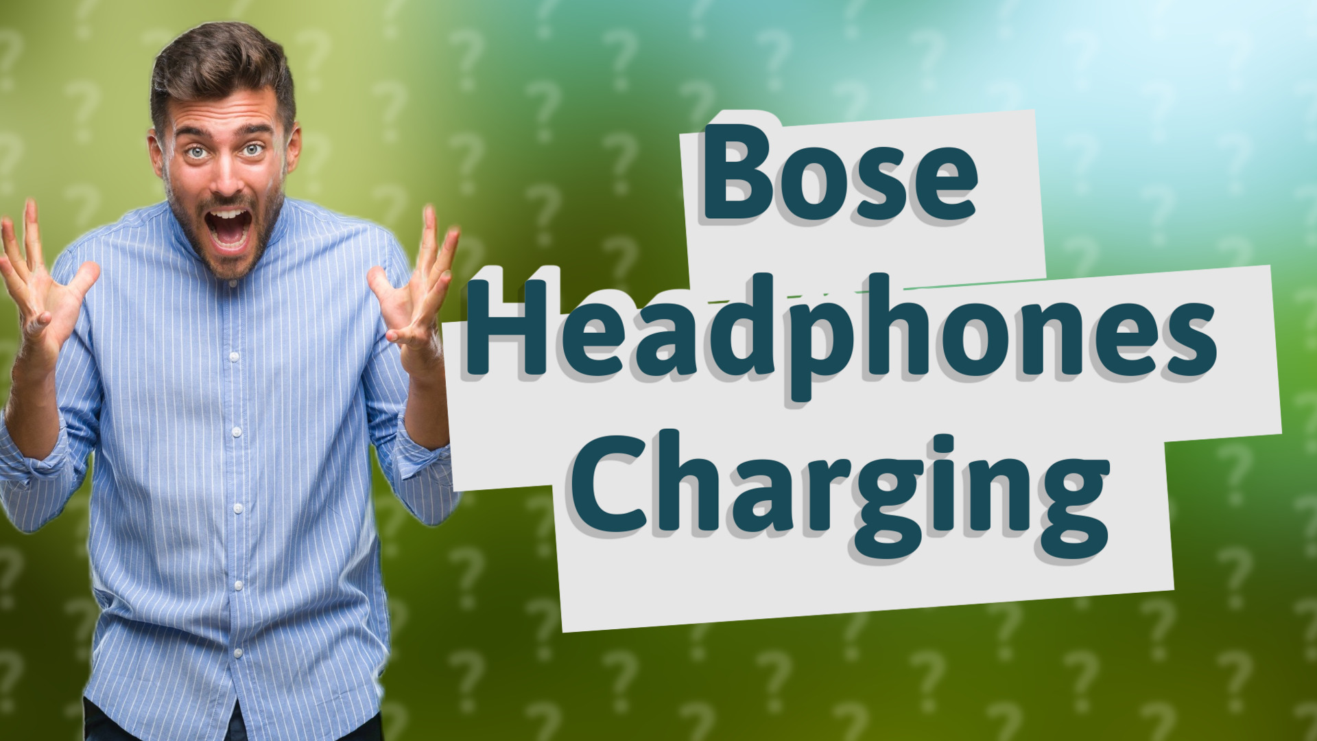 Bose Headphones Charging