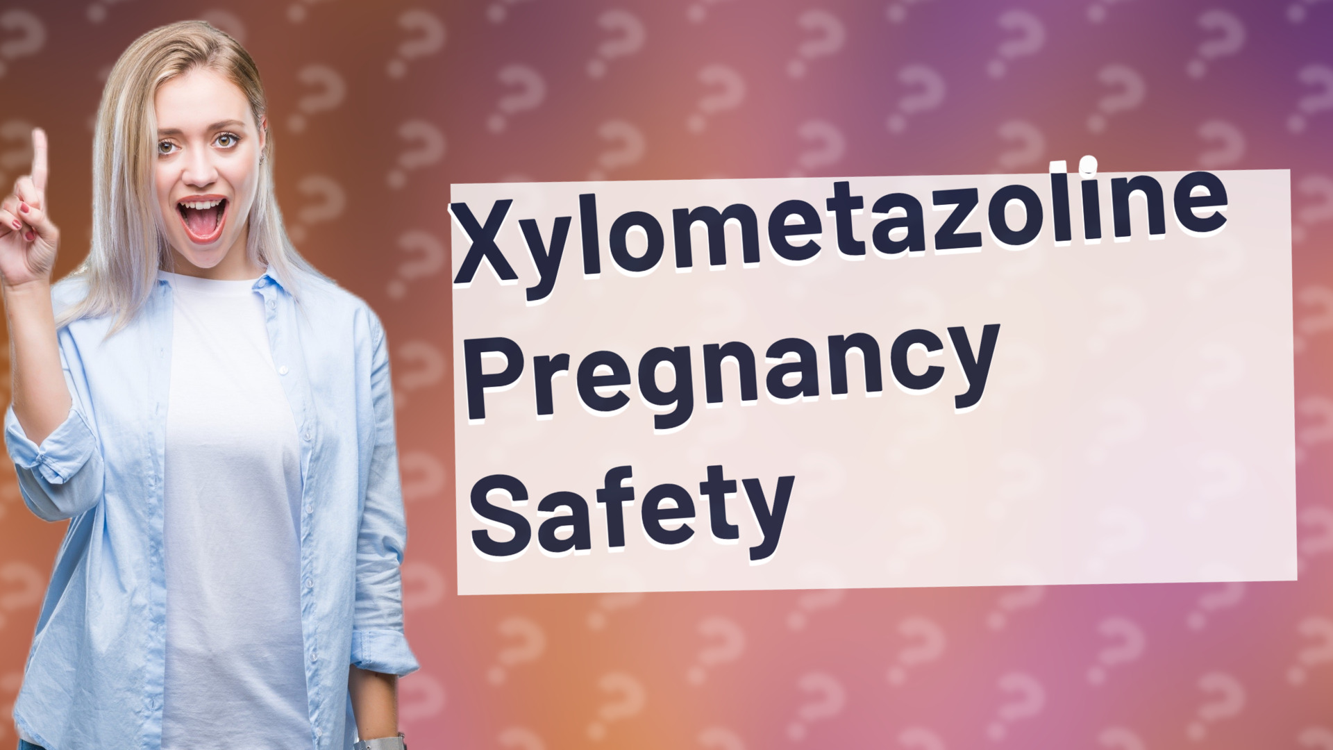 Xylometazoline Pregnancy Safety