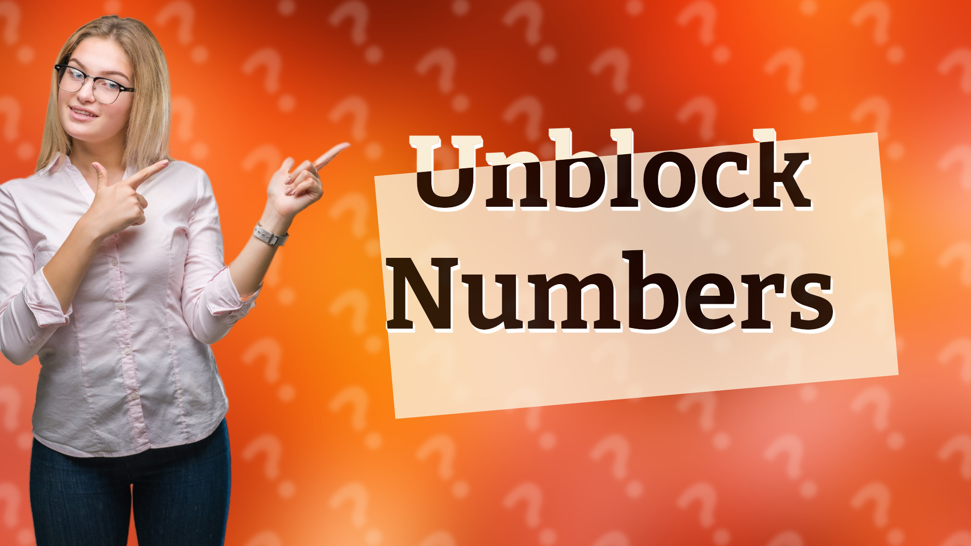 Unblock Numbers
