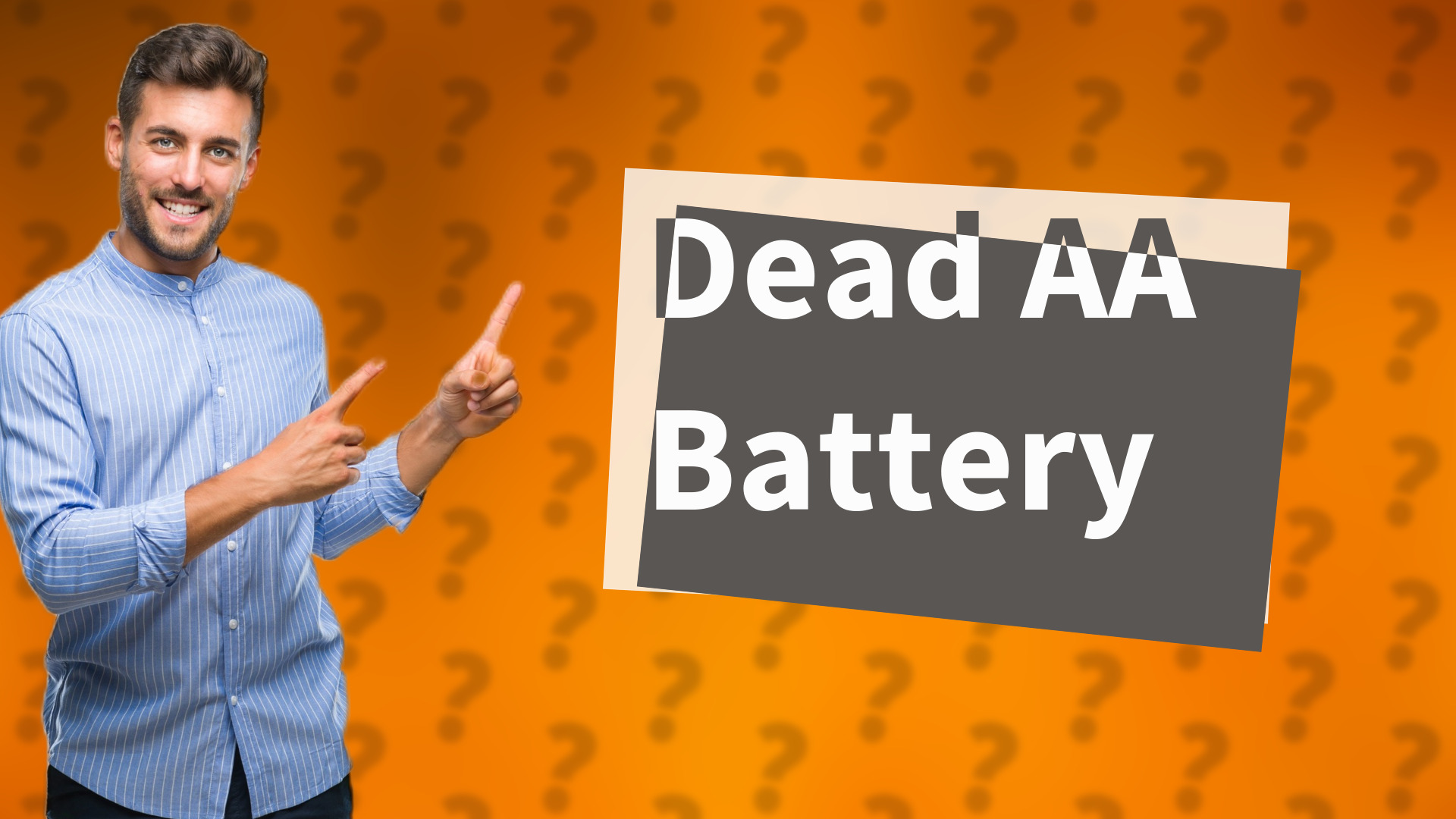 Dead AA Battery