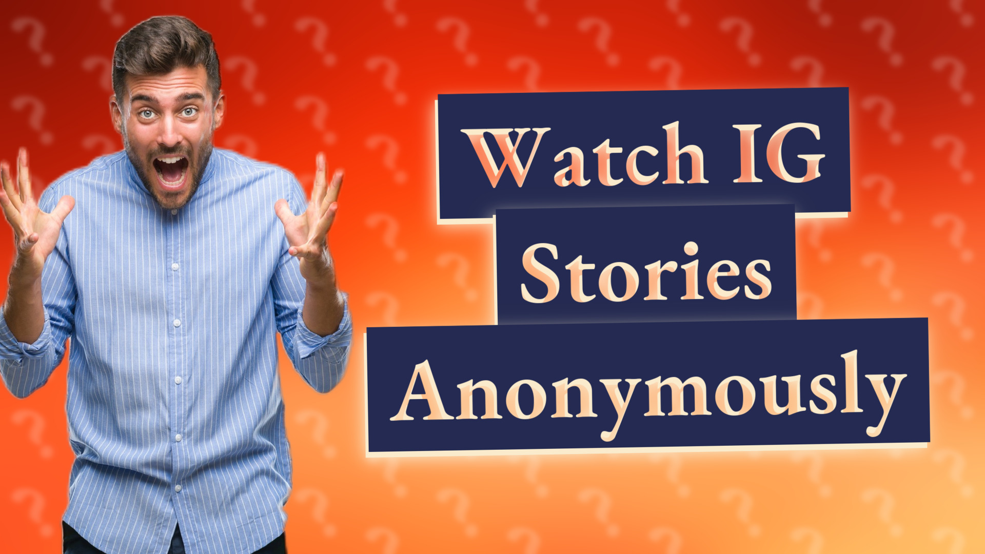 Watch IG Stories Anonymously