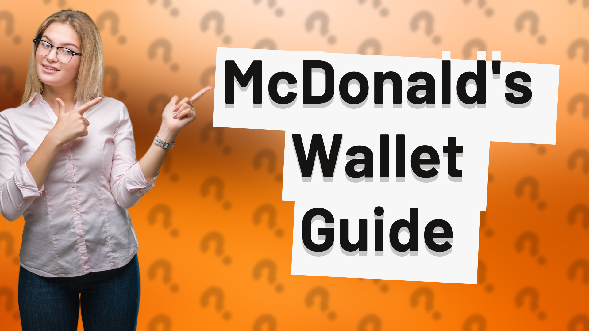 McDonald's Wallet Guide