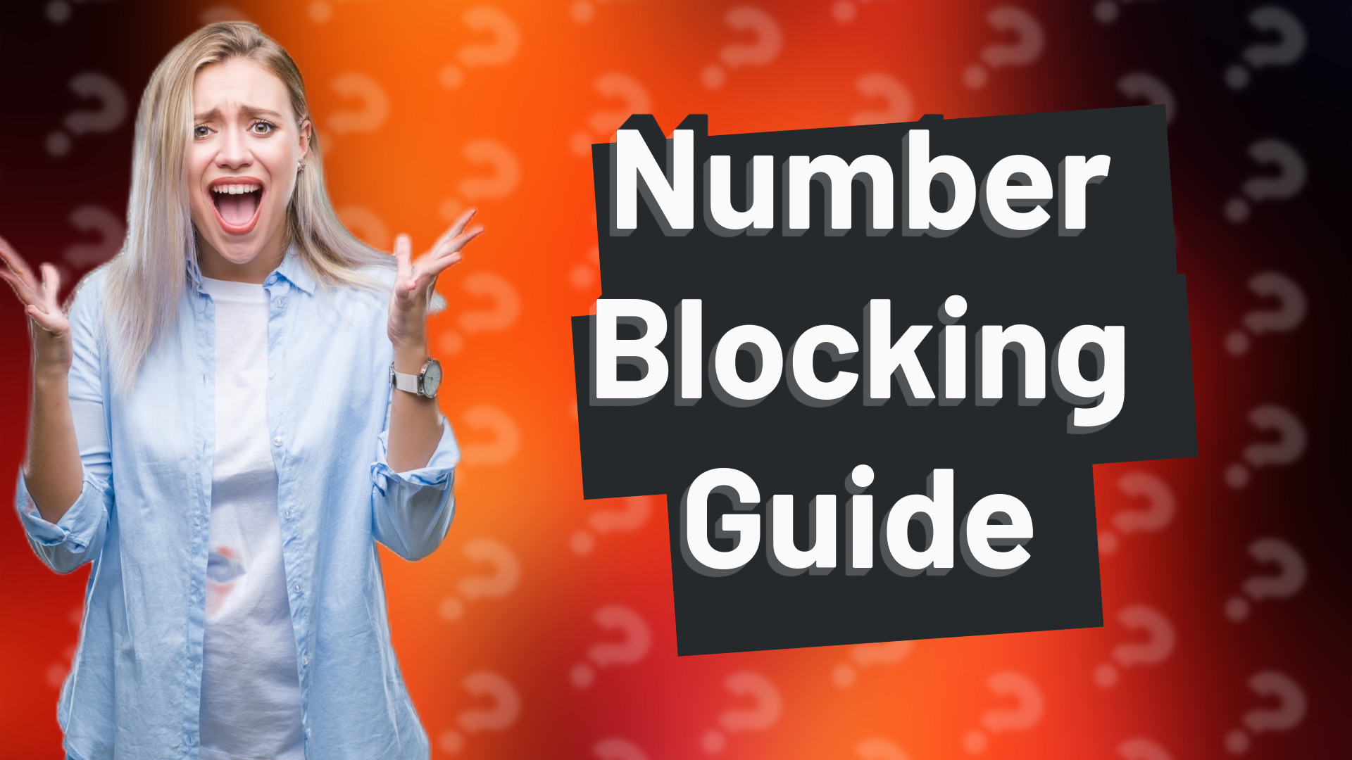Number Blocking Guide