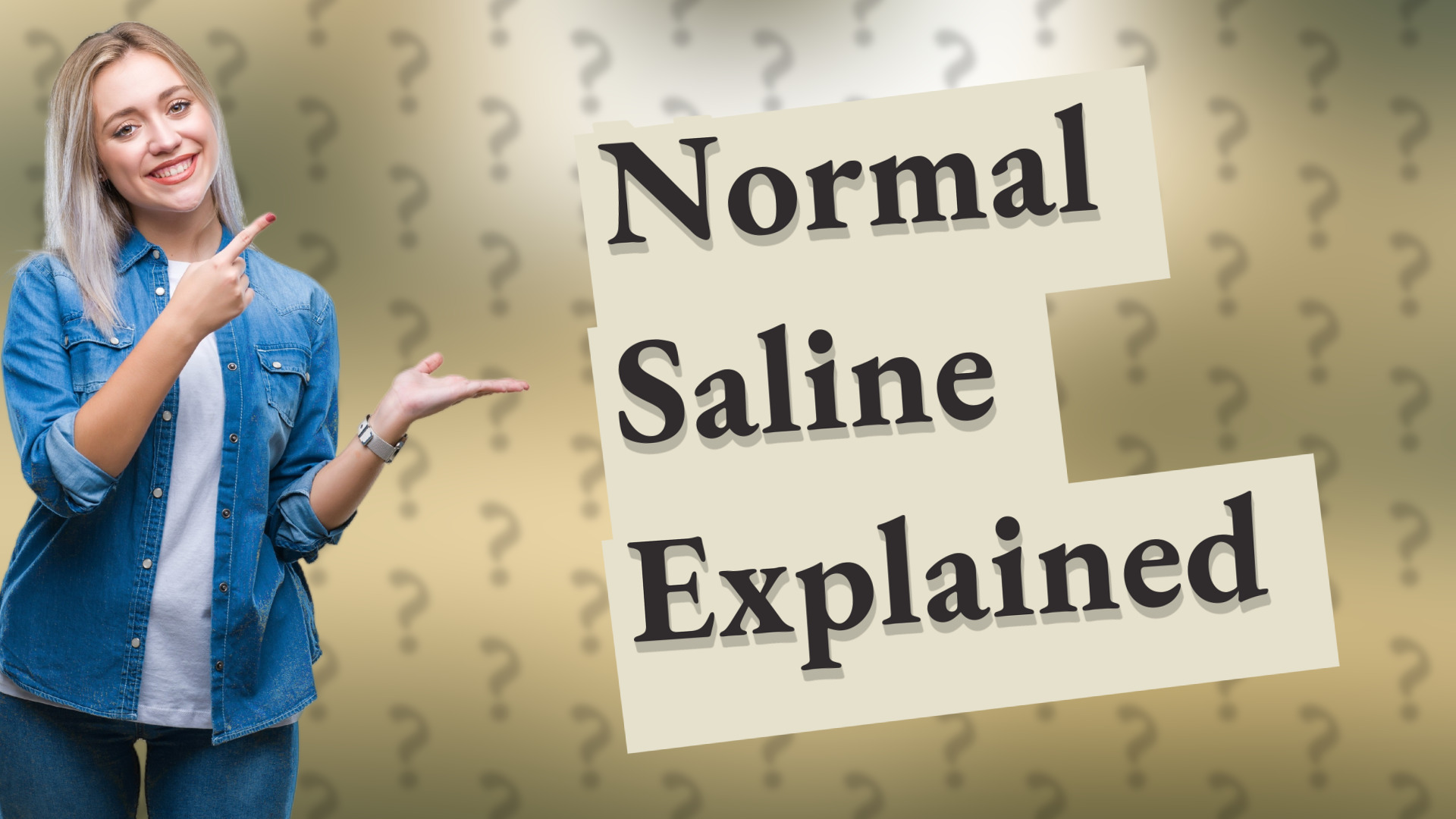 Normal Saline Explained