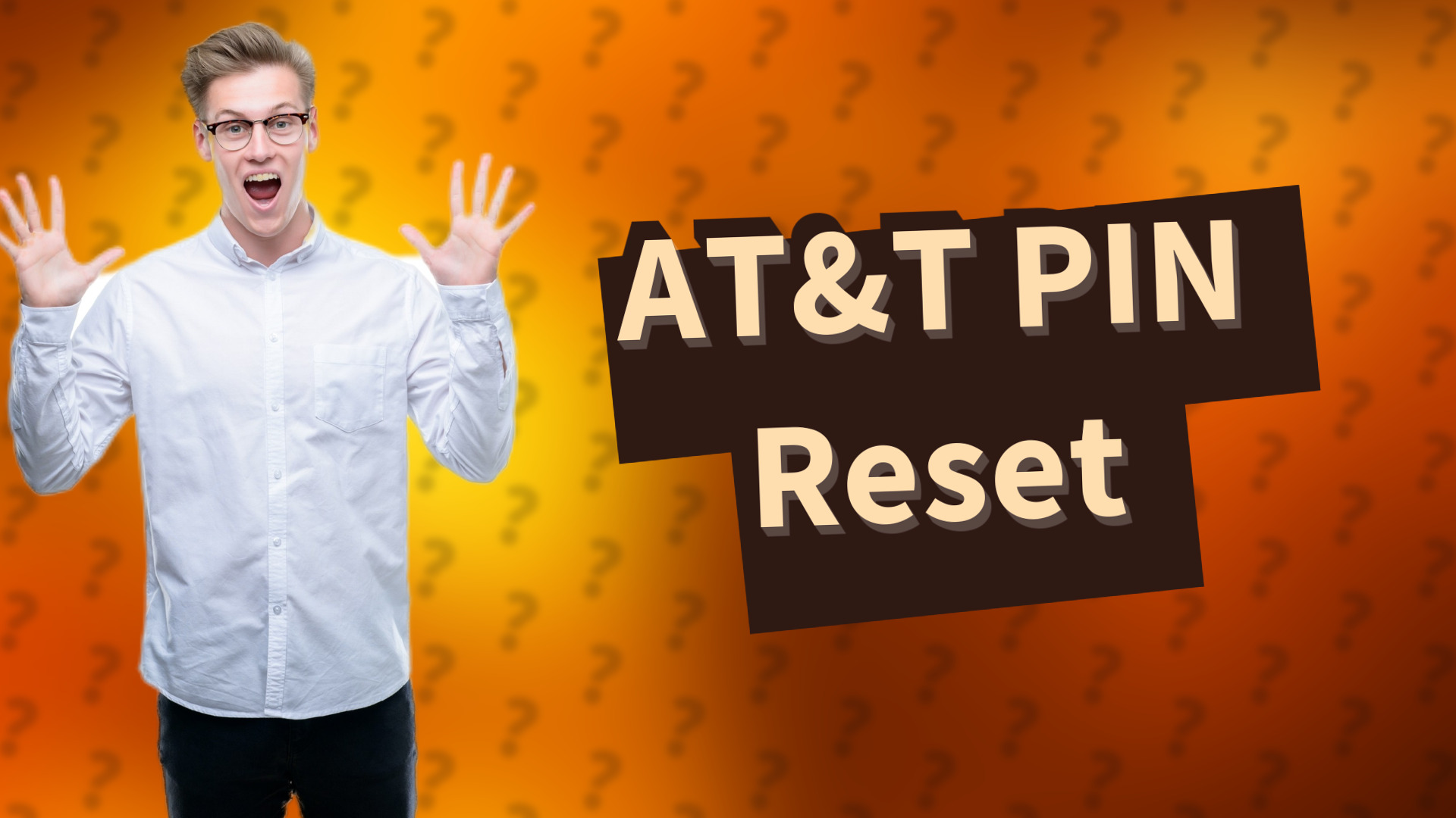 AT&T PIN Reset