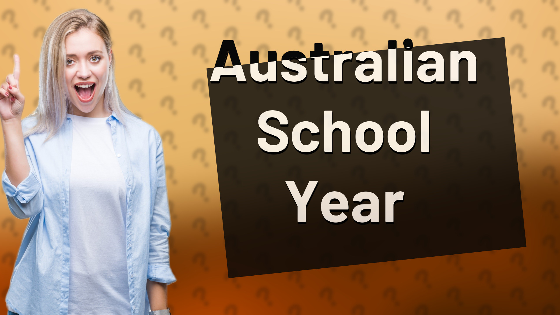 Australian School Year