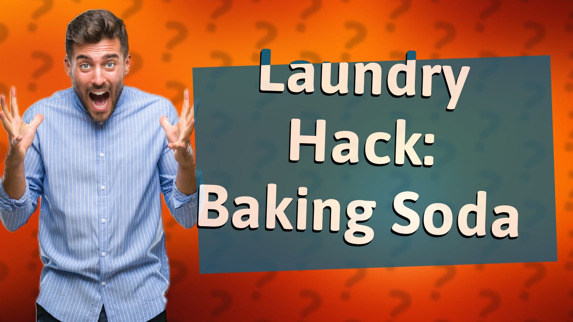 Laundry Hack: Baking Soda
