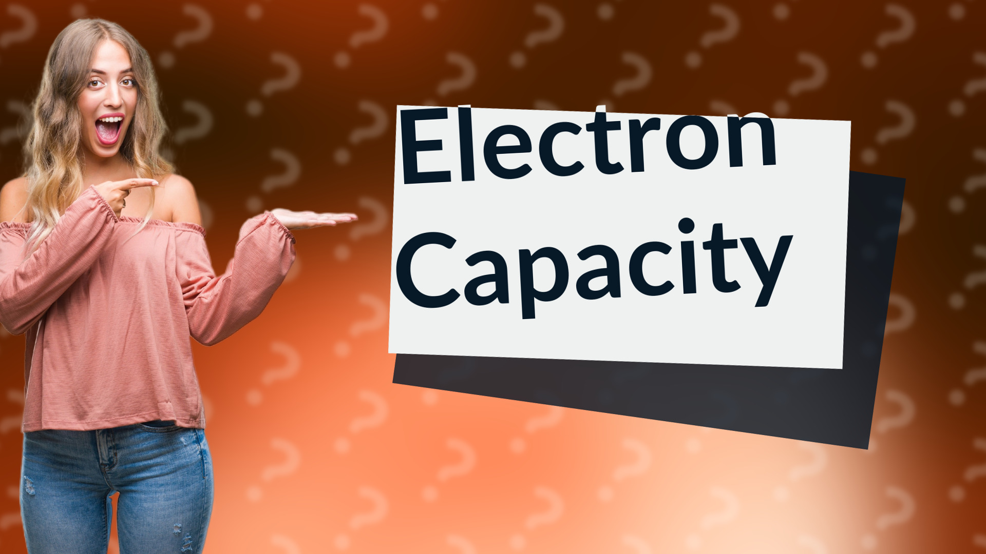 Electron Capacity