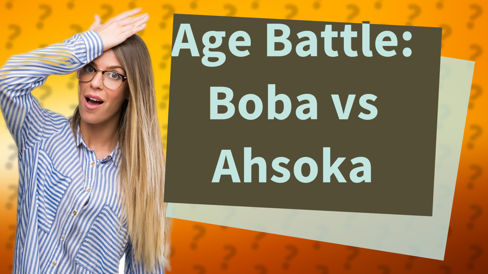 Age Battle: Boba vs Ahsoka