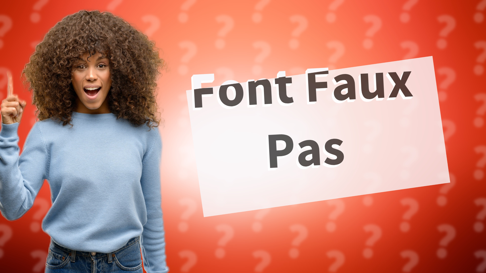 Font Faux Pas