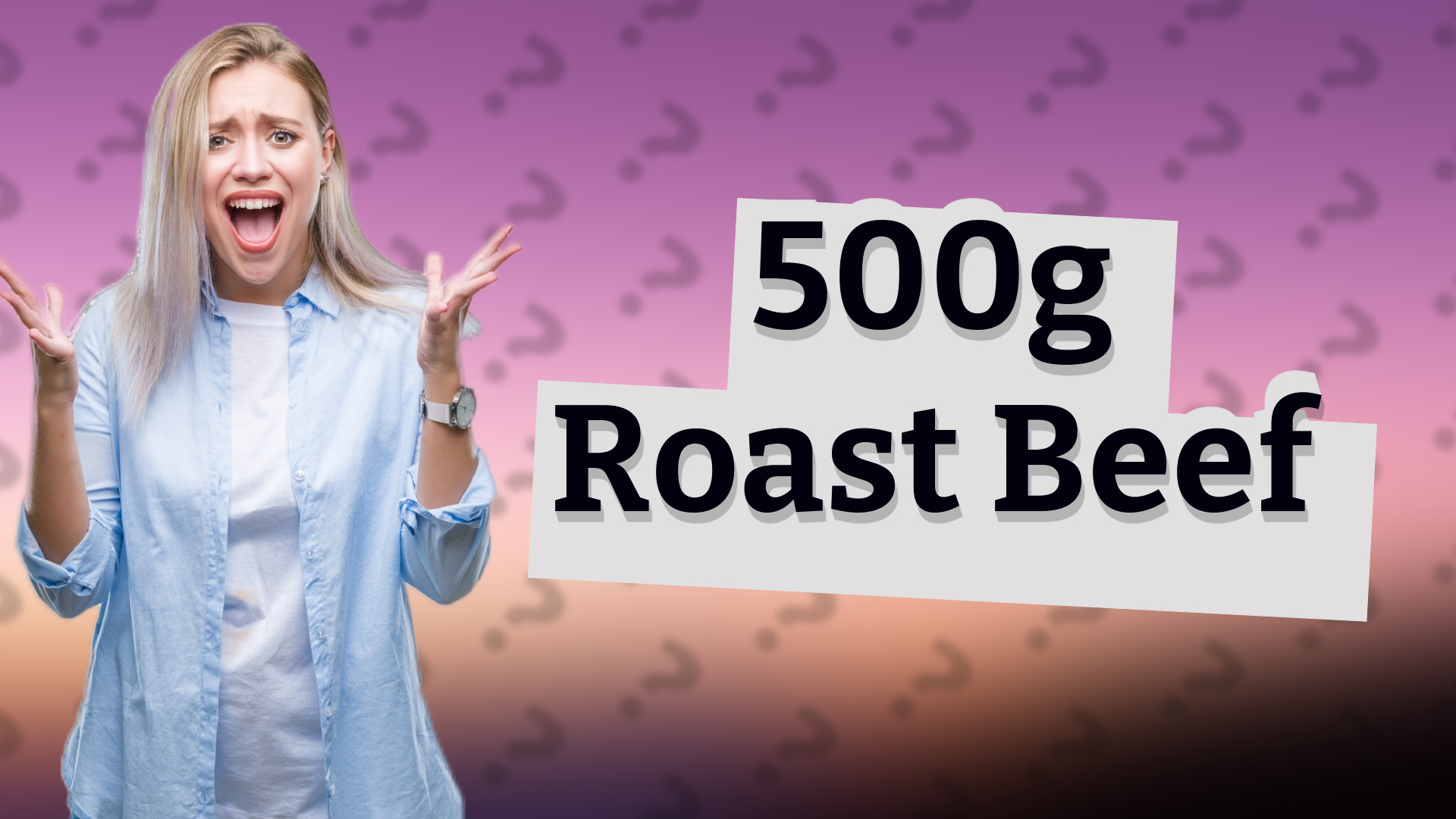 500g Roast Beef