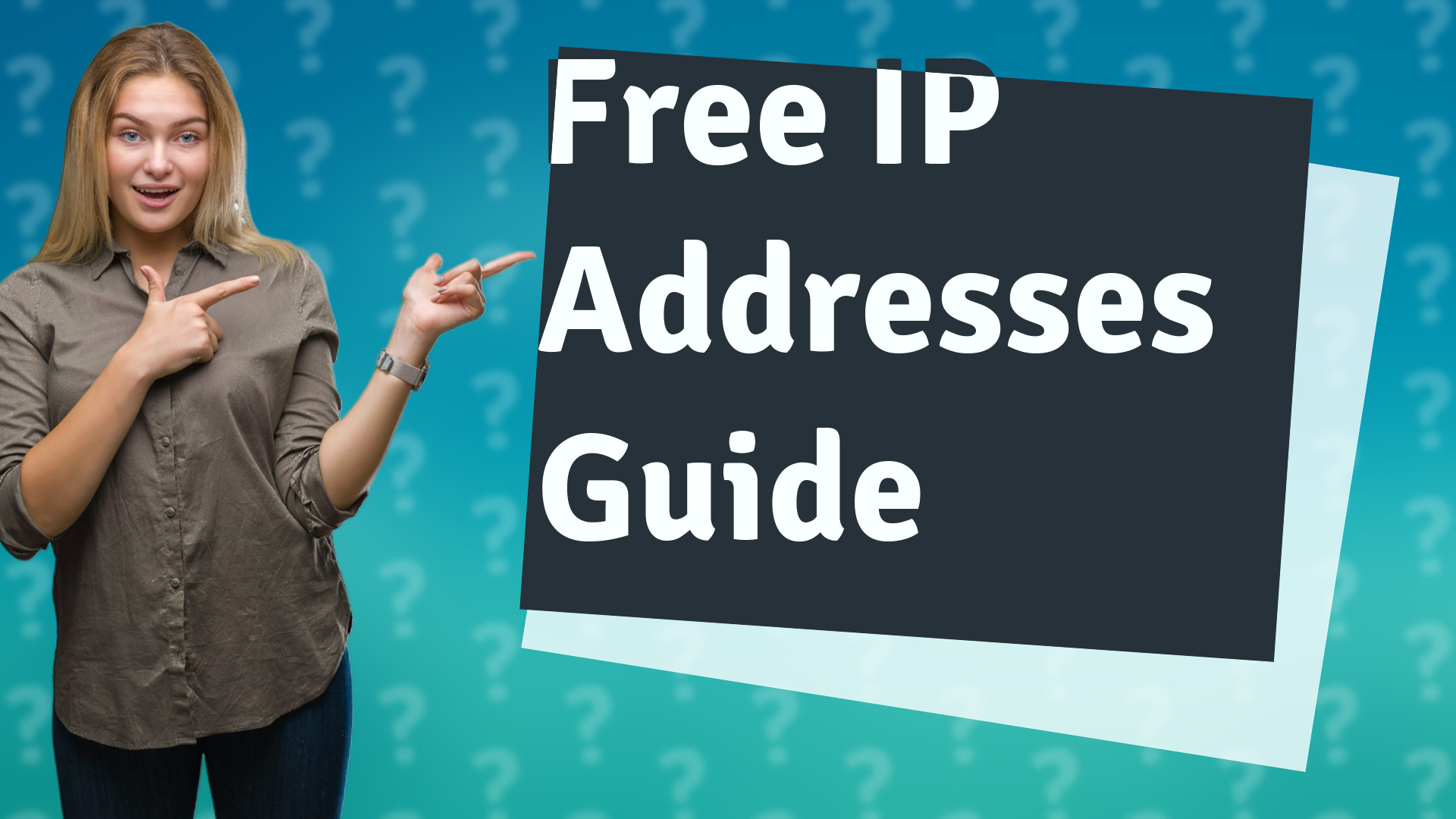 Free IP Addresses Guide