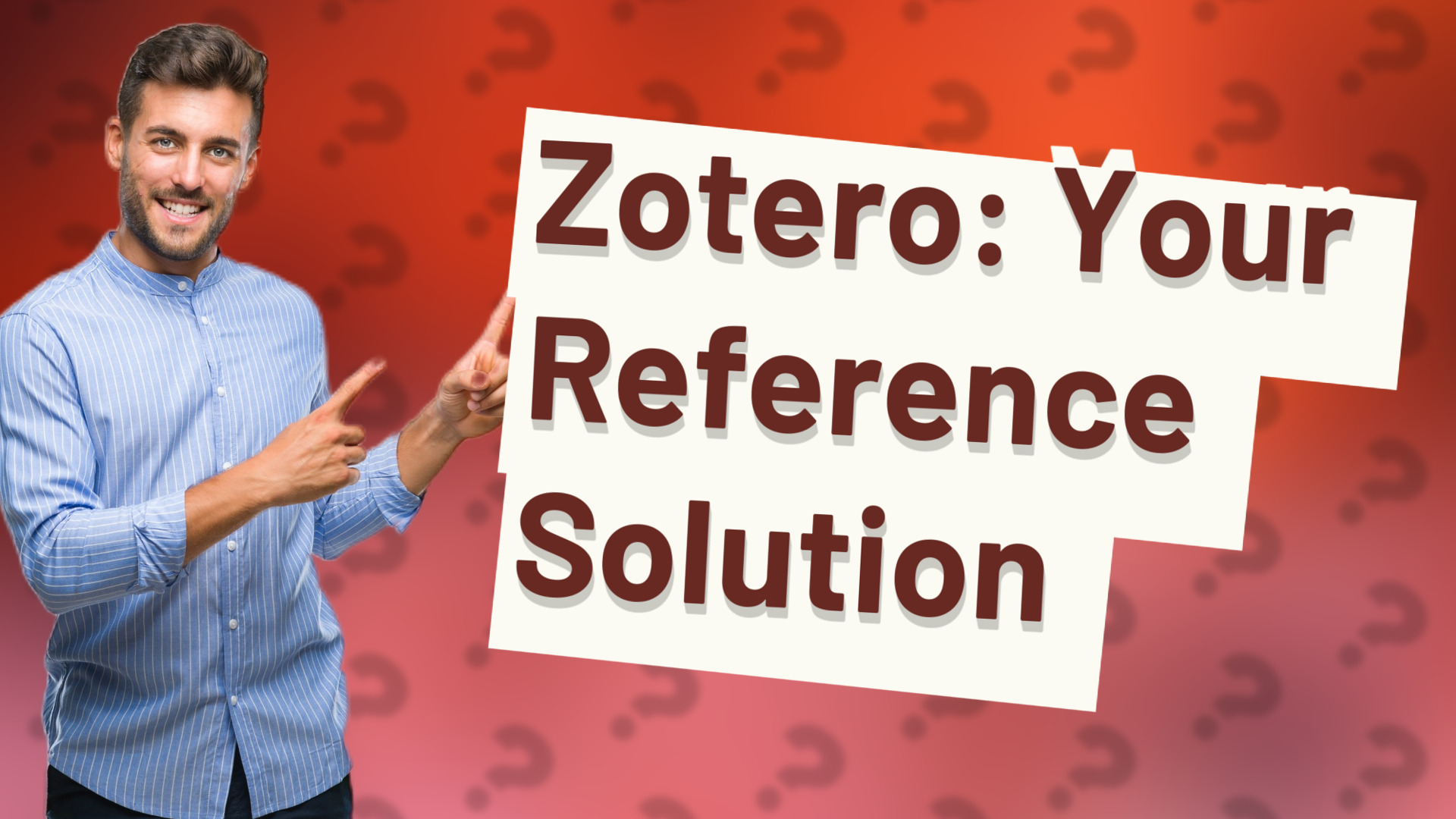 Zotero: Your Reference Solution