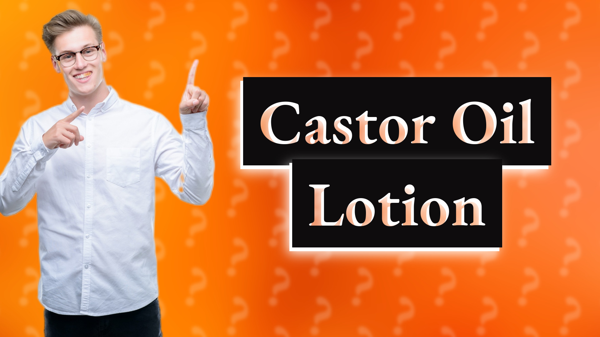 Castor Oil Lotion
