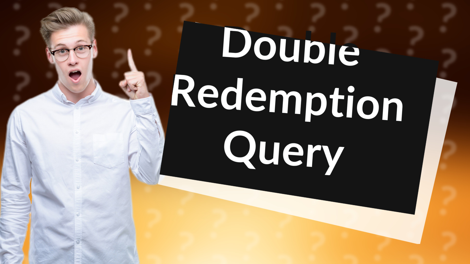 Double Redemption Query