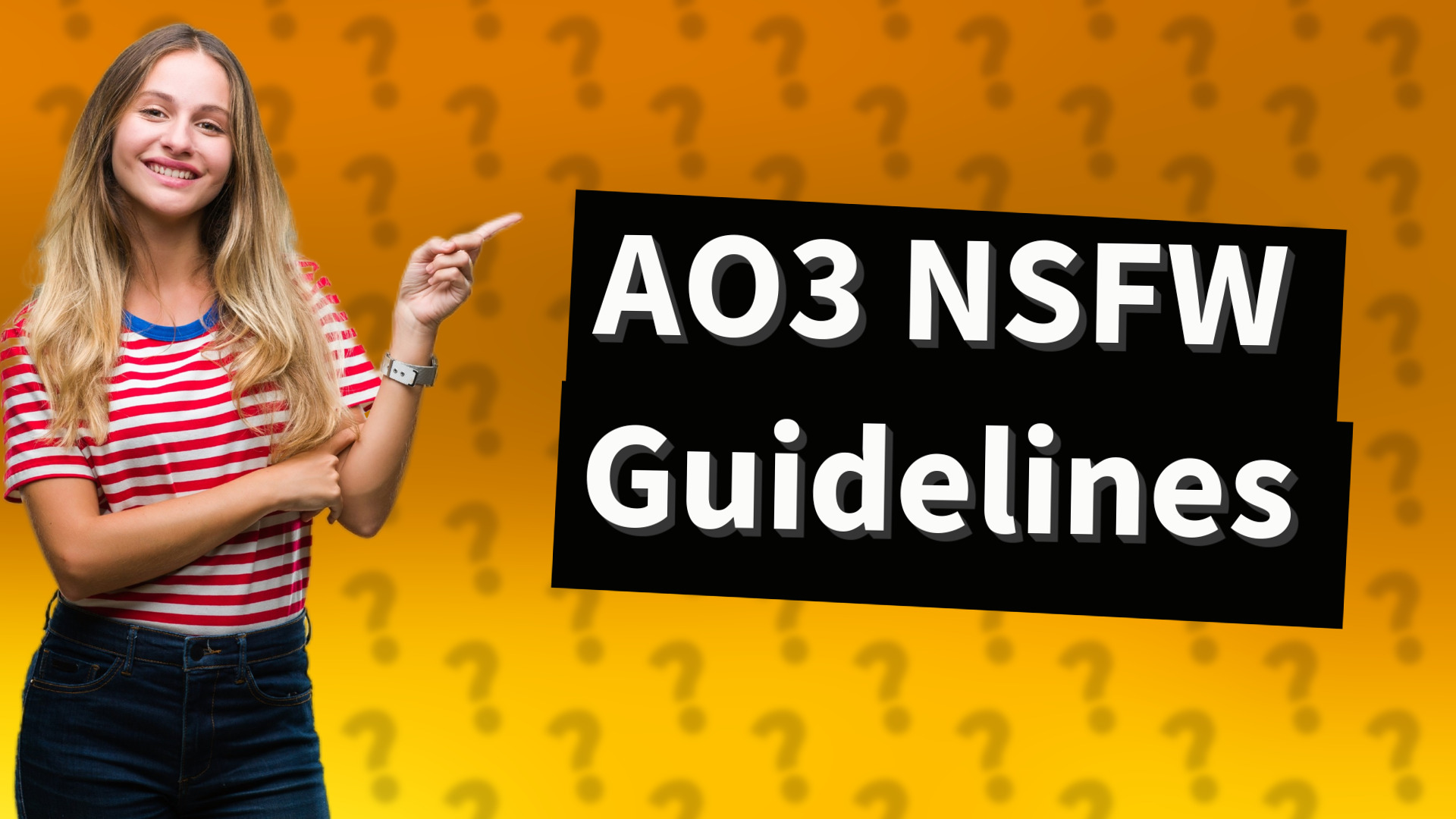 AO3 NSFW Guidelines