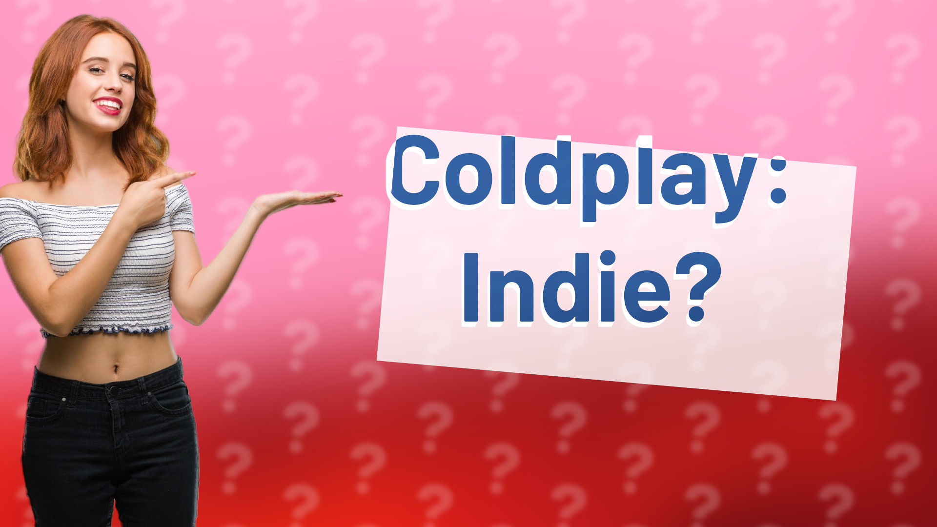 Coldplay: Indie?
