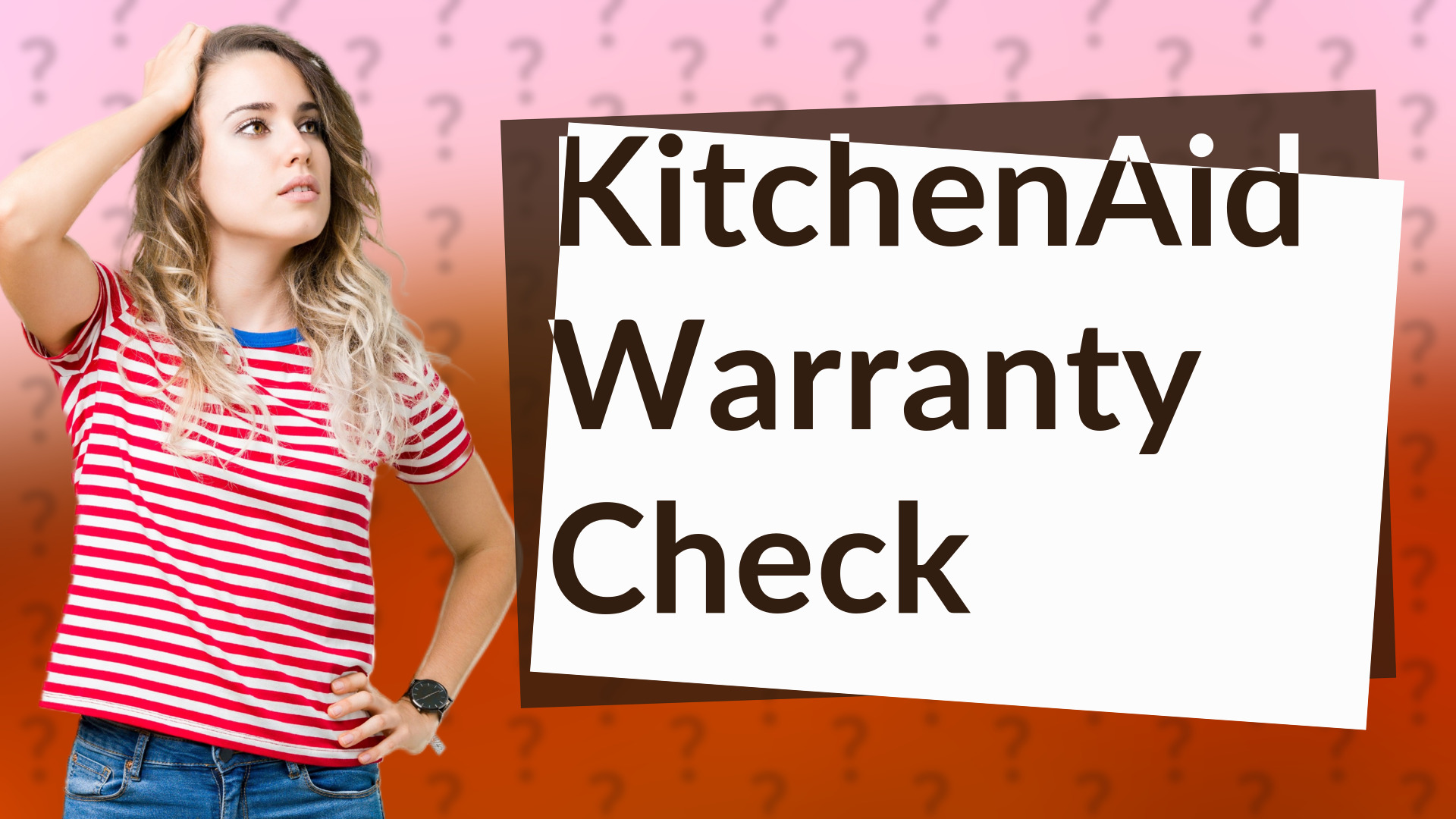 KitchenAid Warranty Check