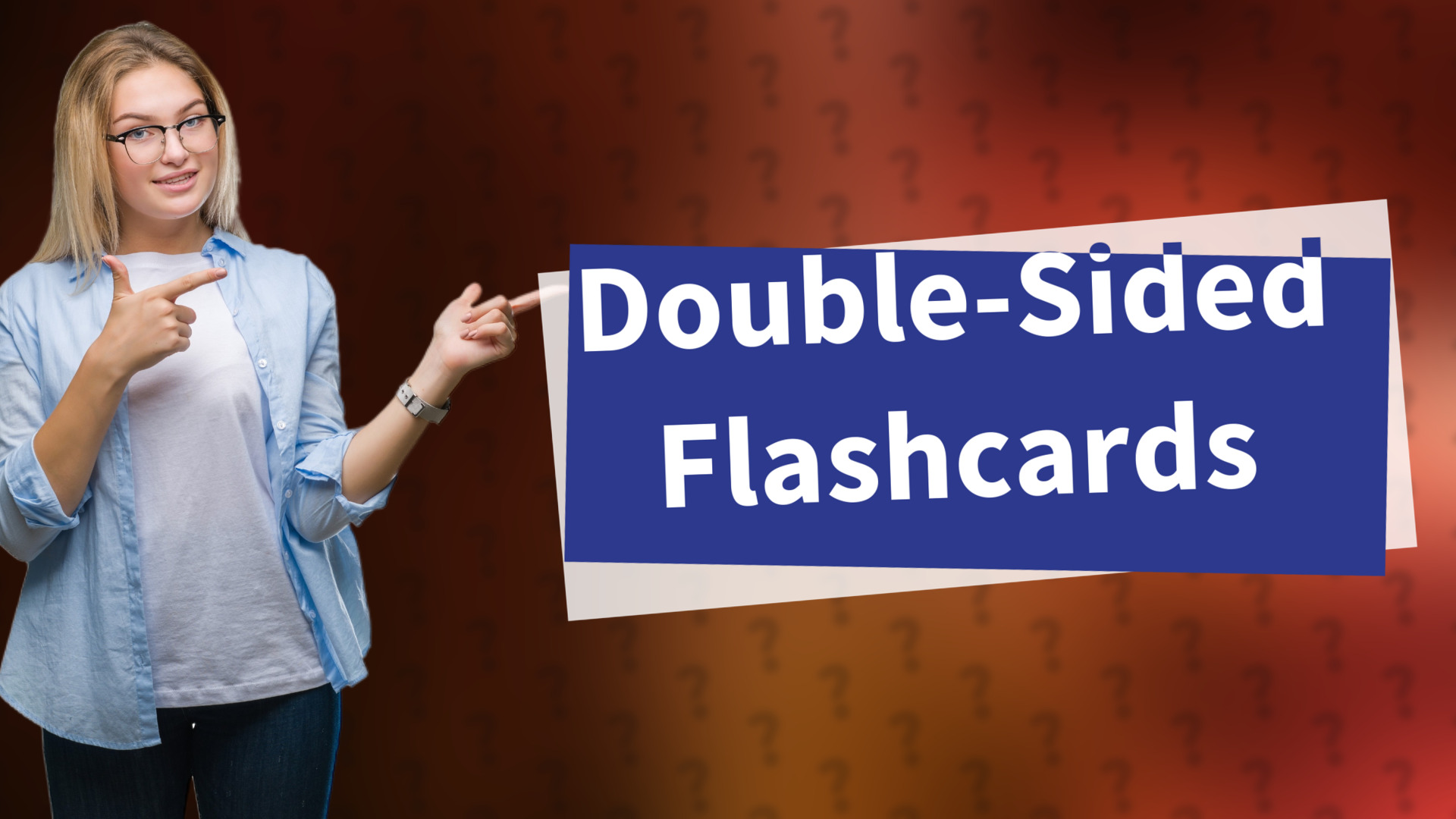 Double-Sided Flashcards