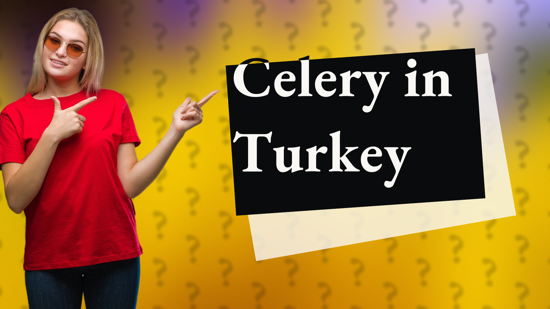 Celery in Turkey
