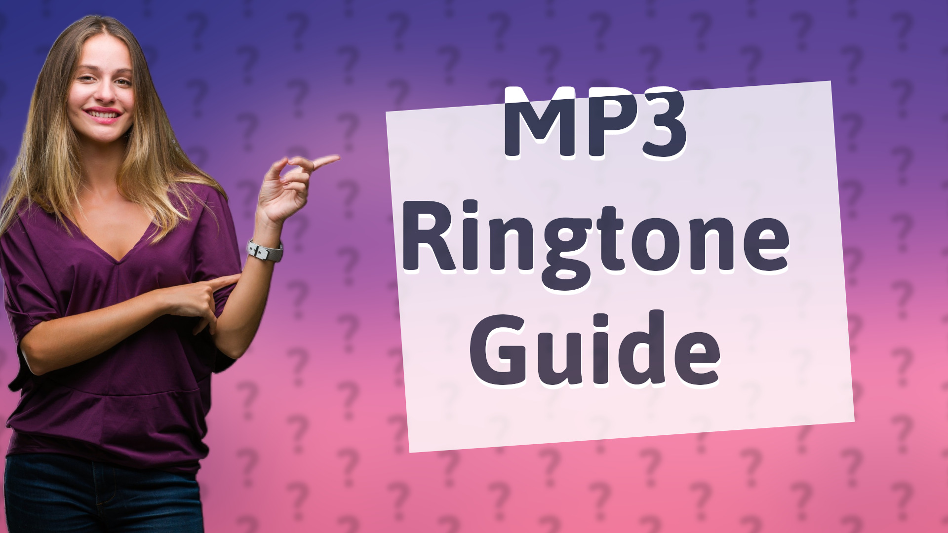 MP3 Ringtone Guide