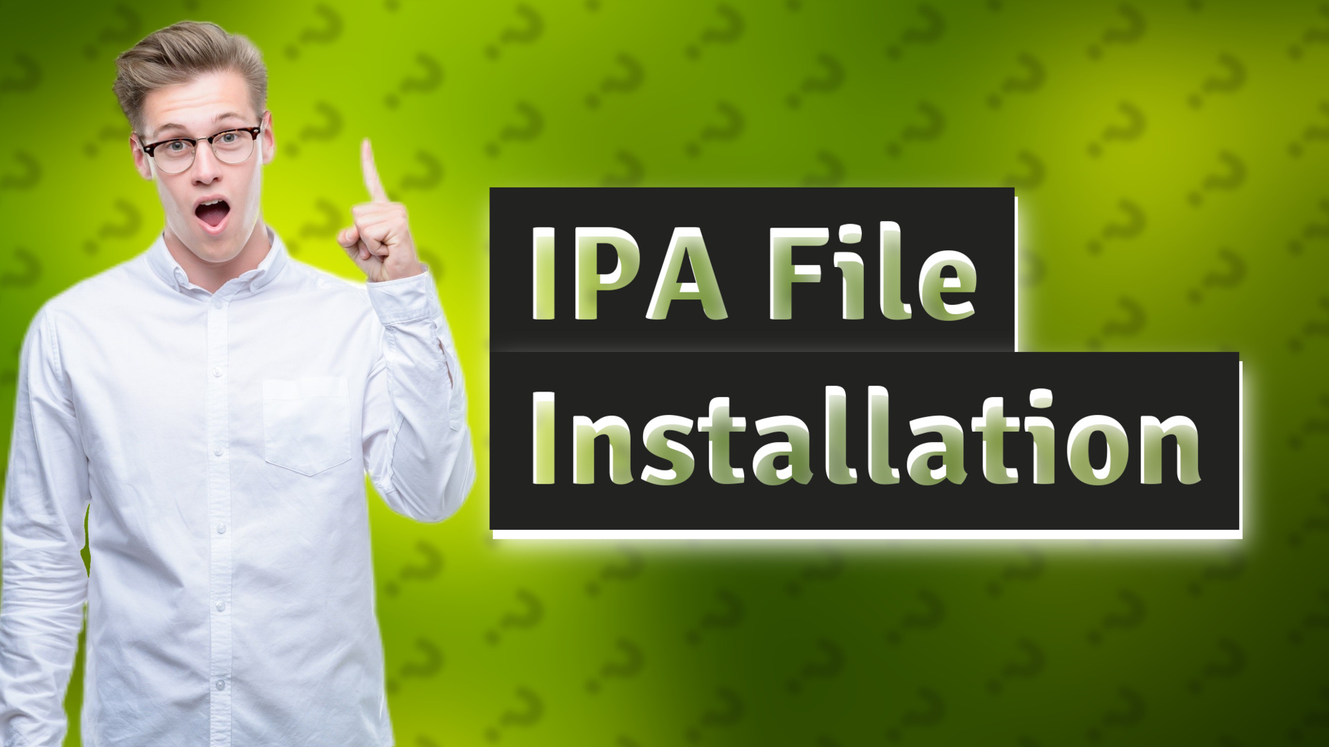 IPA File Installation