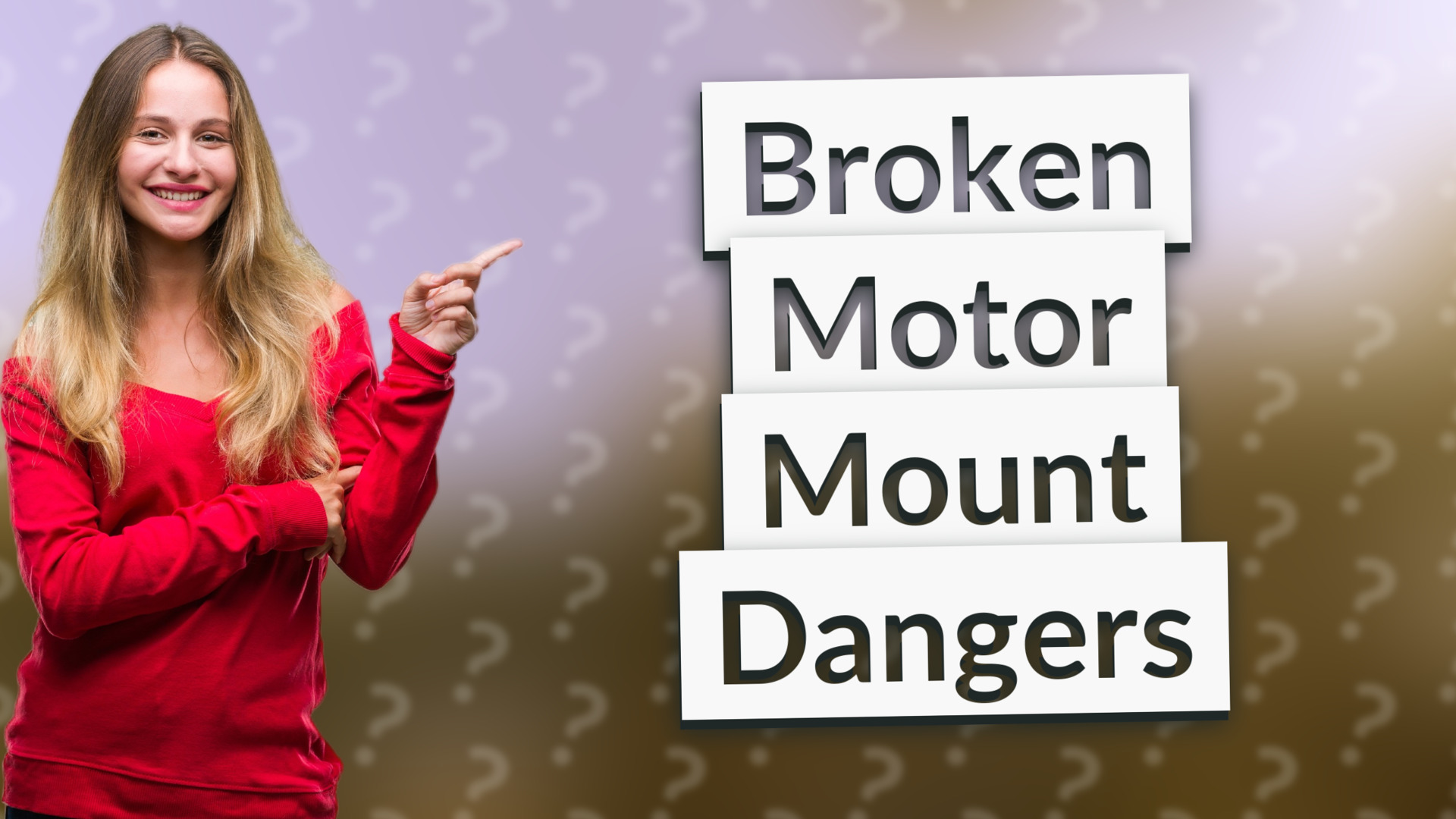 Broken Motor Mount Dangers