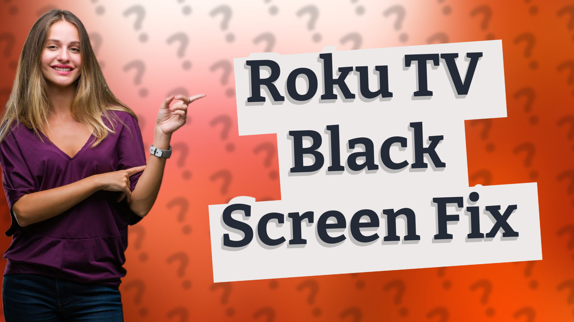 Roku TV Black Screen Fix