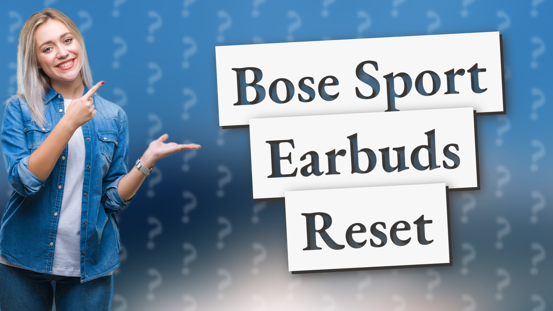 Bose Sport Earbuds Reset
