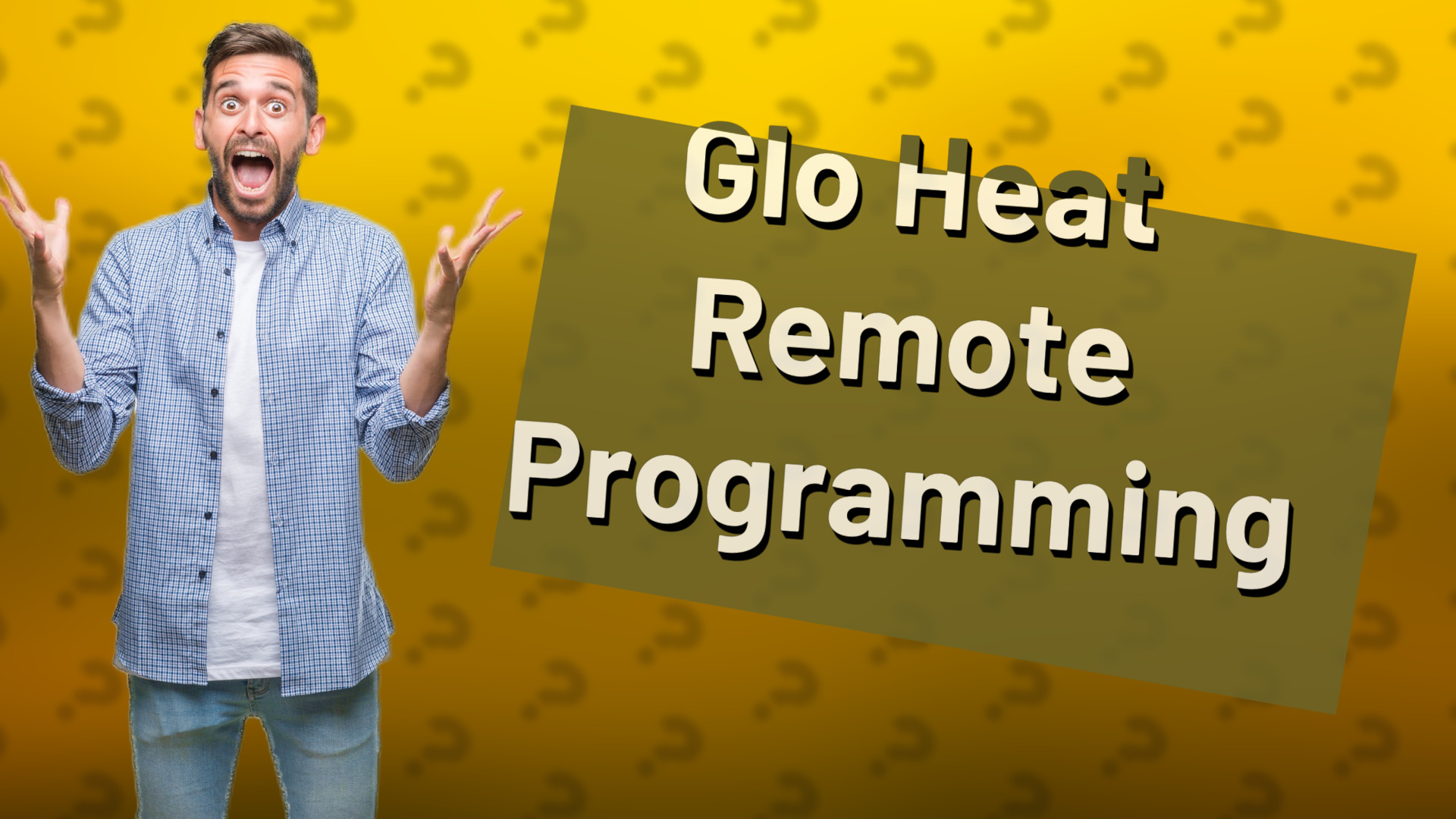 Glo Heat Remote Programming