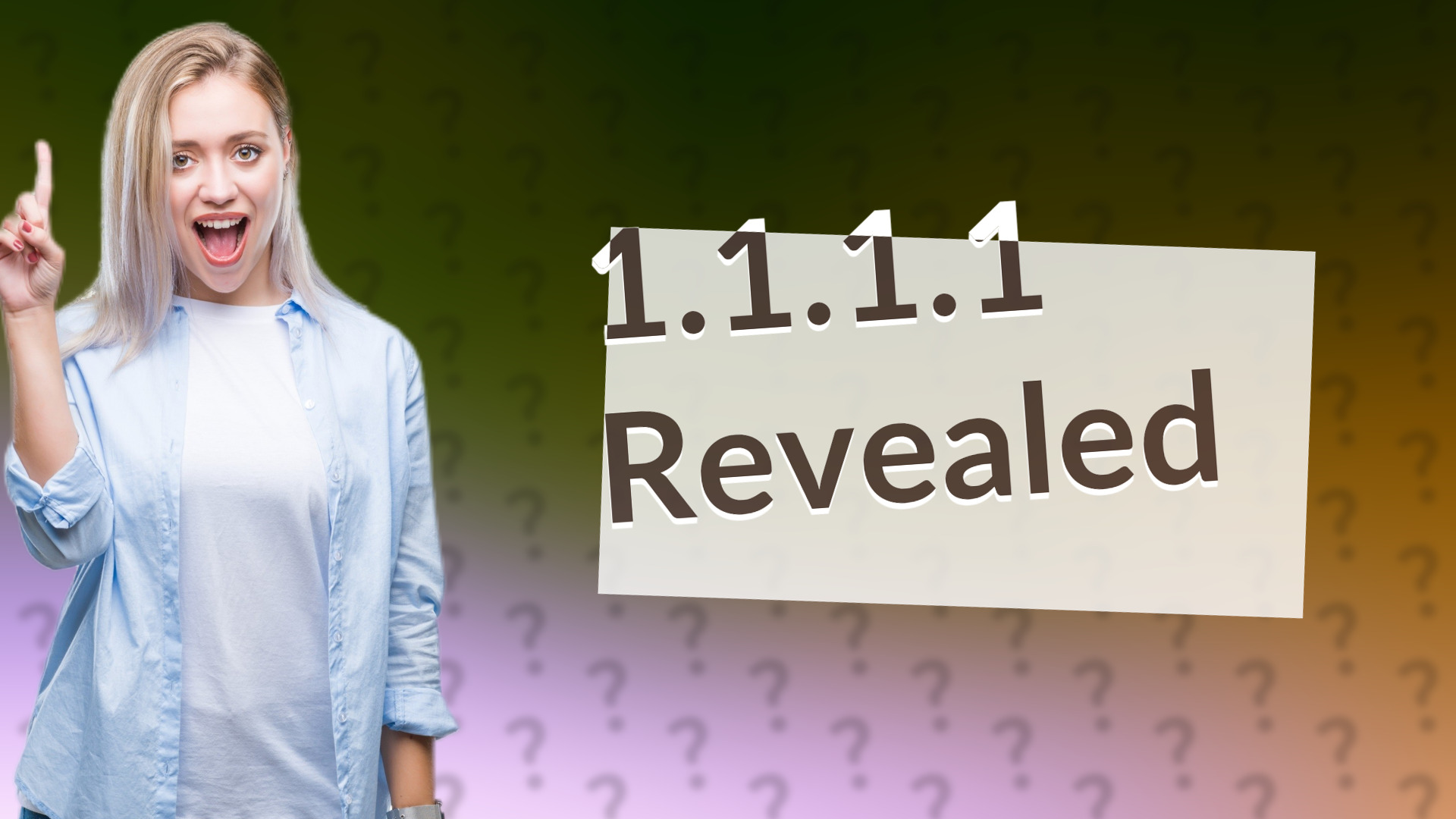 1.1.1.1 Revealed