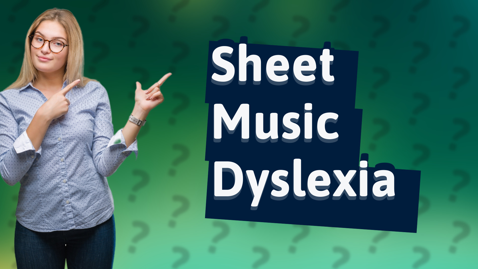 Sheet Music Dyslexia