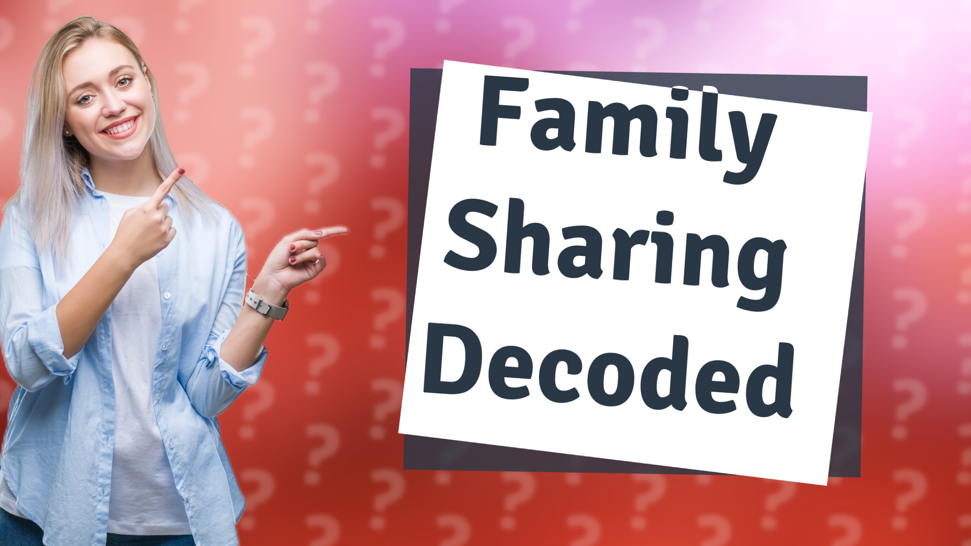 Family Sharing Decoded