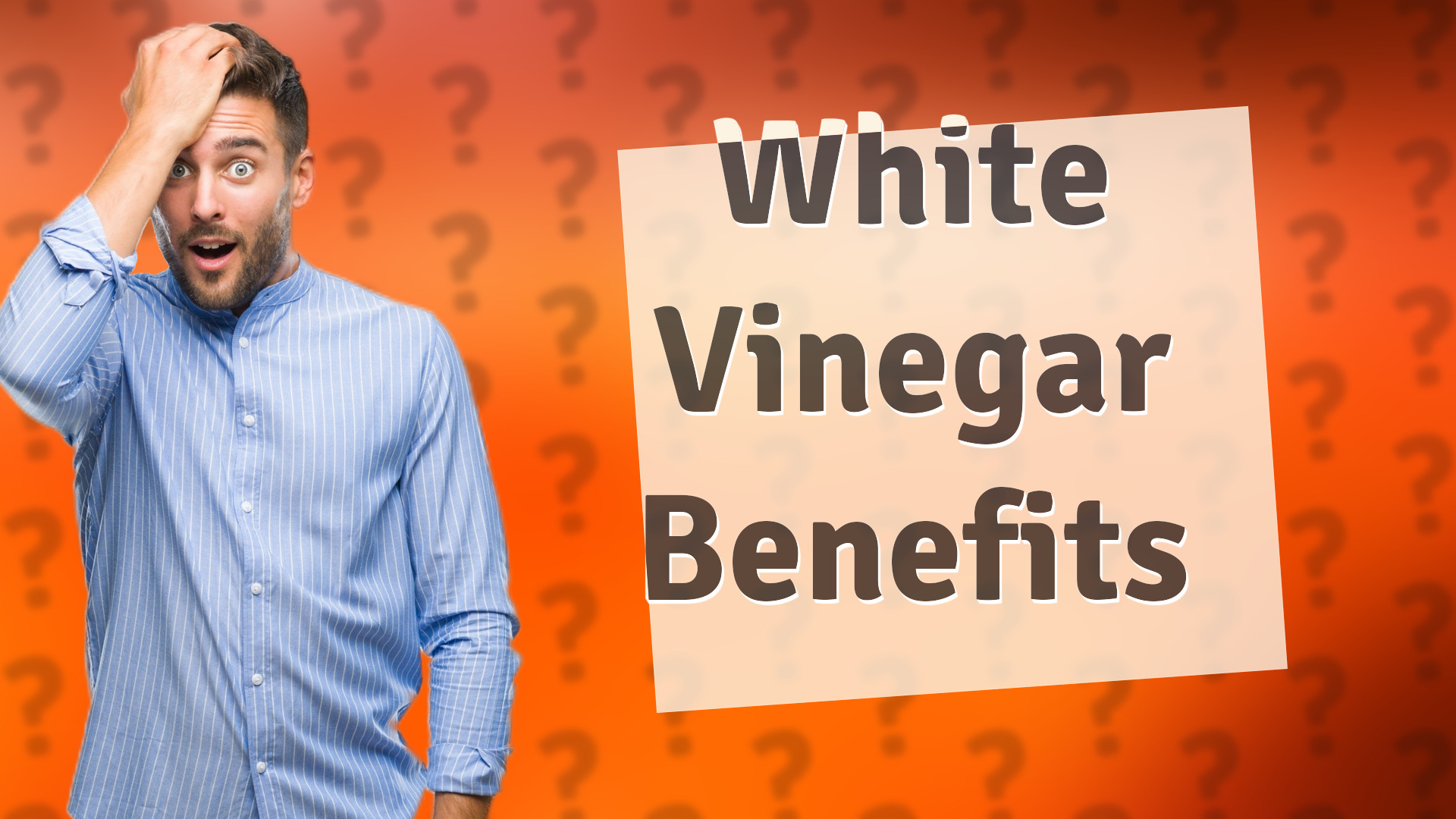 White Vinegar Benefits