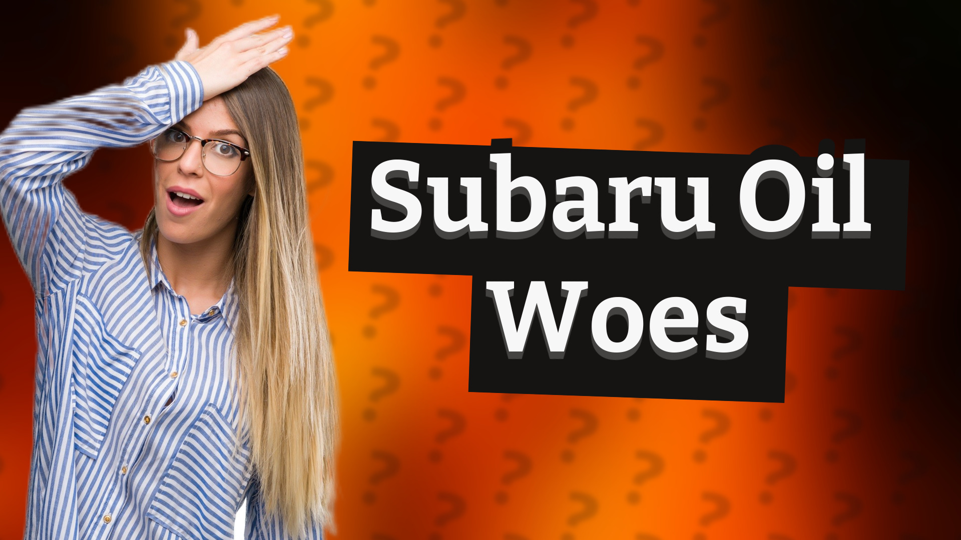 Subaru Oil Woes