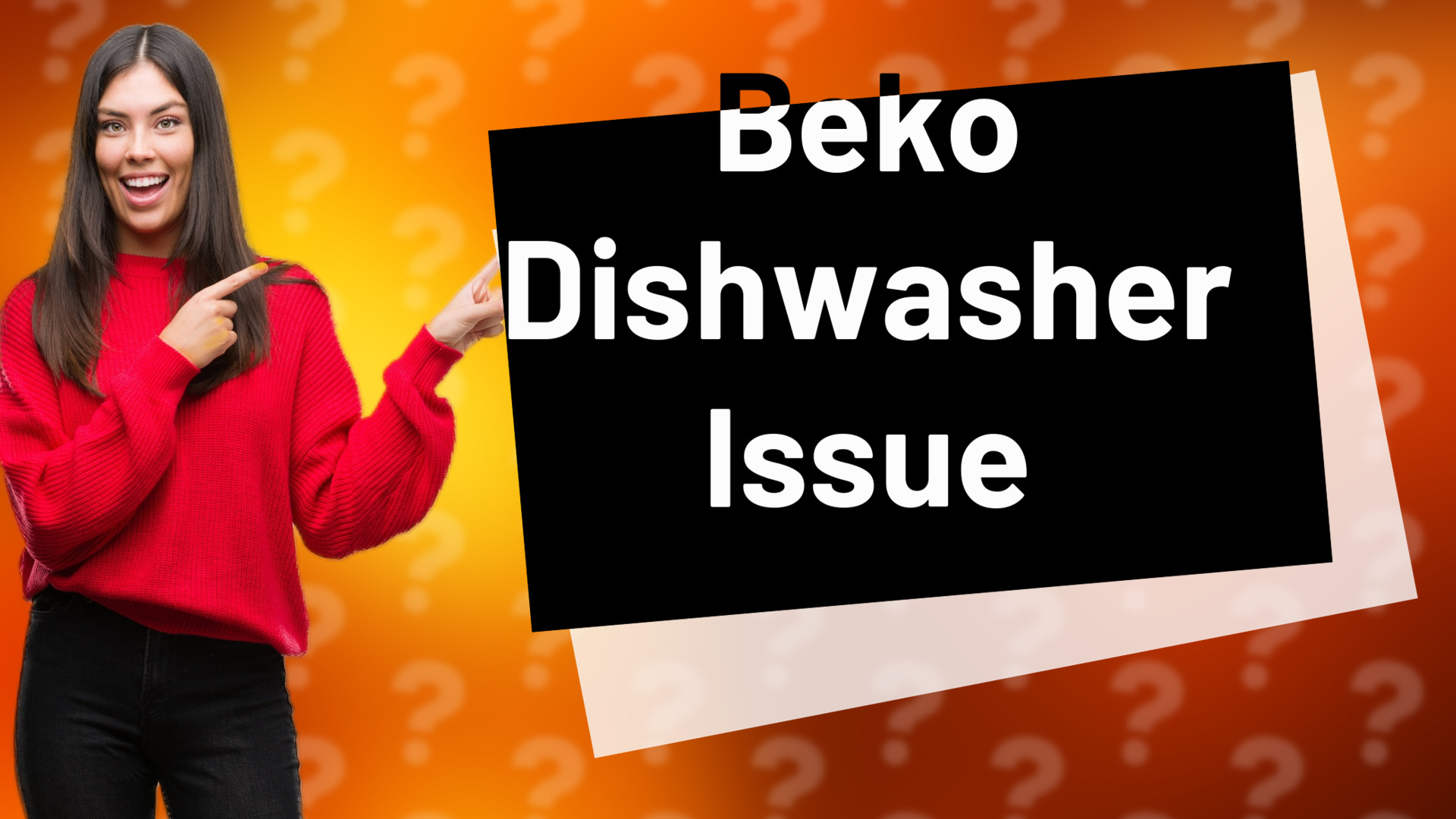 Beko Dishwasher Issue