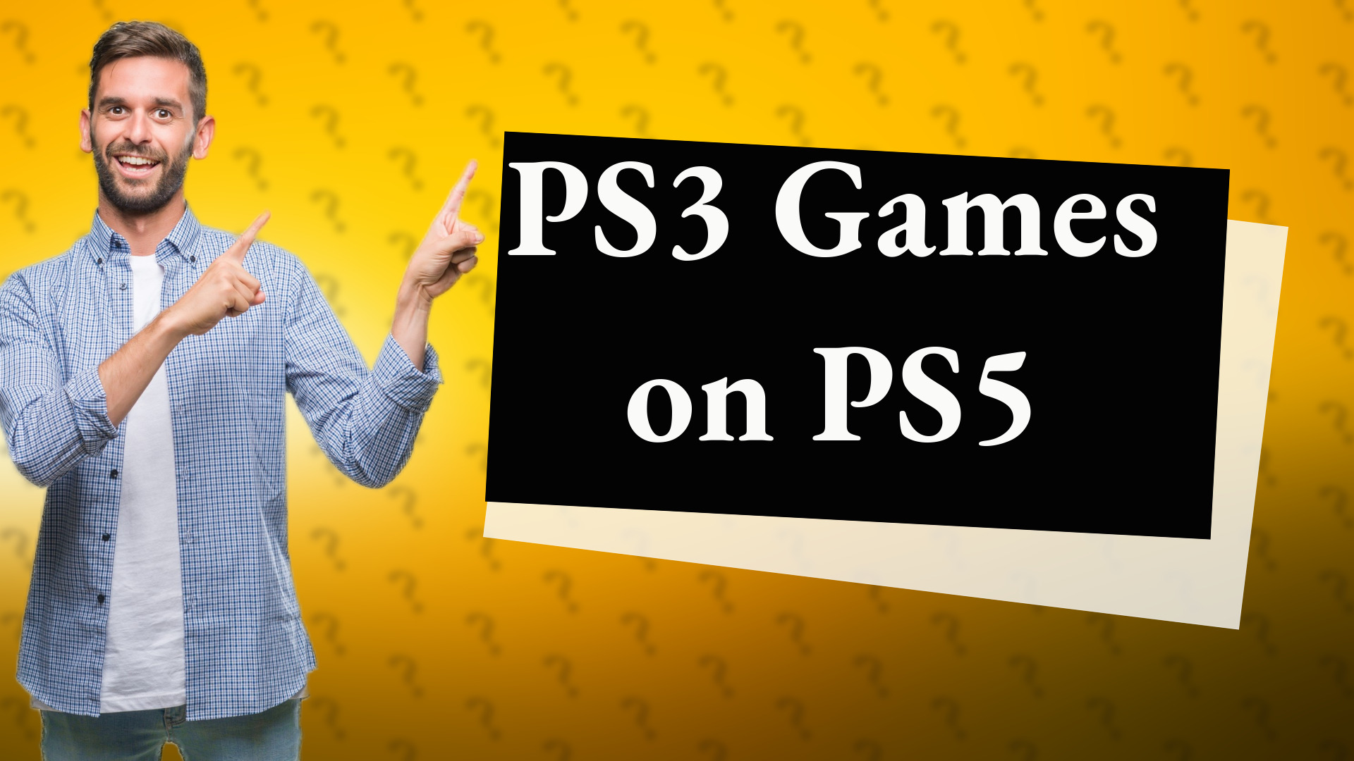 PS3 Games on PS5