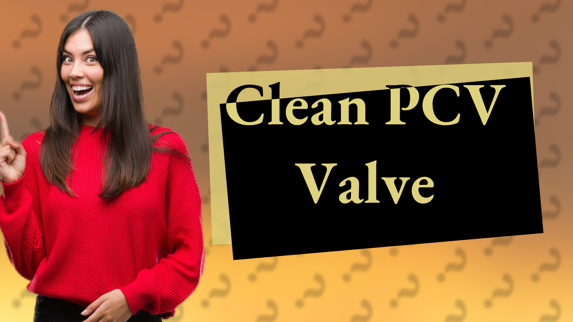 Clean PCV Valve